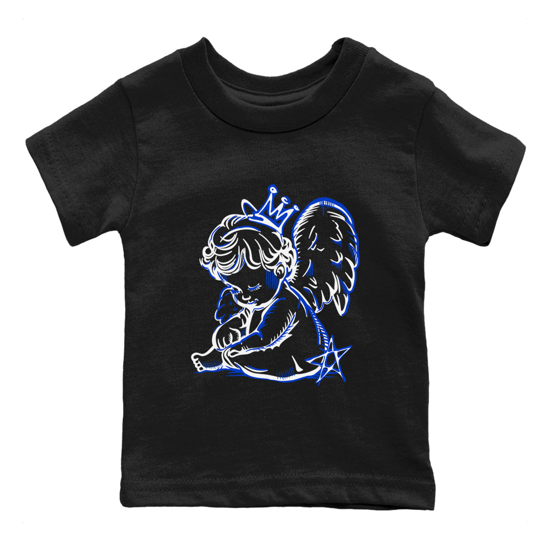 Neon Angel snkmatch Tees Kids - Air Jordan 12 Blueberry