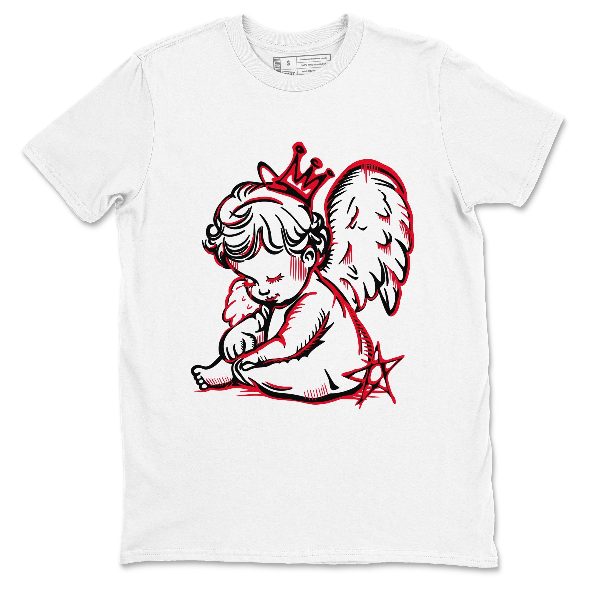Neon Angel snkmatch Tees - Air Jordan 12 Flu Game