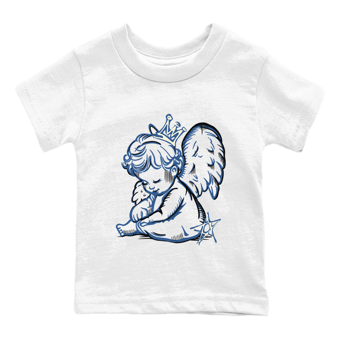 Neon Angel snkmatch Tees Kids - Air Jordan 3 A Ma Maniere x Diffused Blue