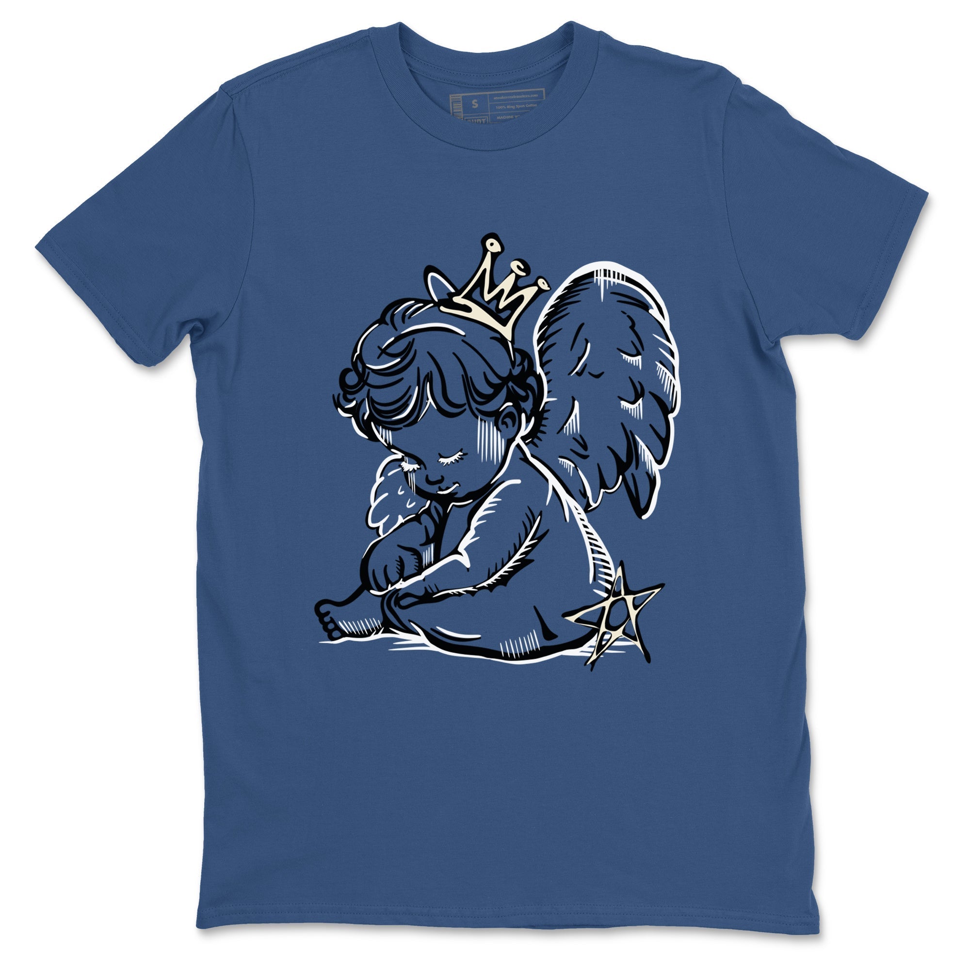 Neon Angel snkmatch Tees - Air Jordan 3 A Ma Maniere x Diffused Blue