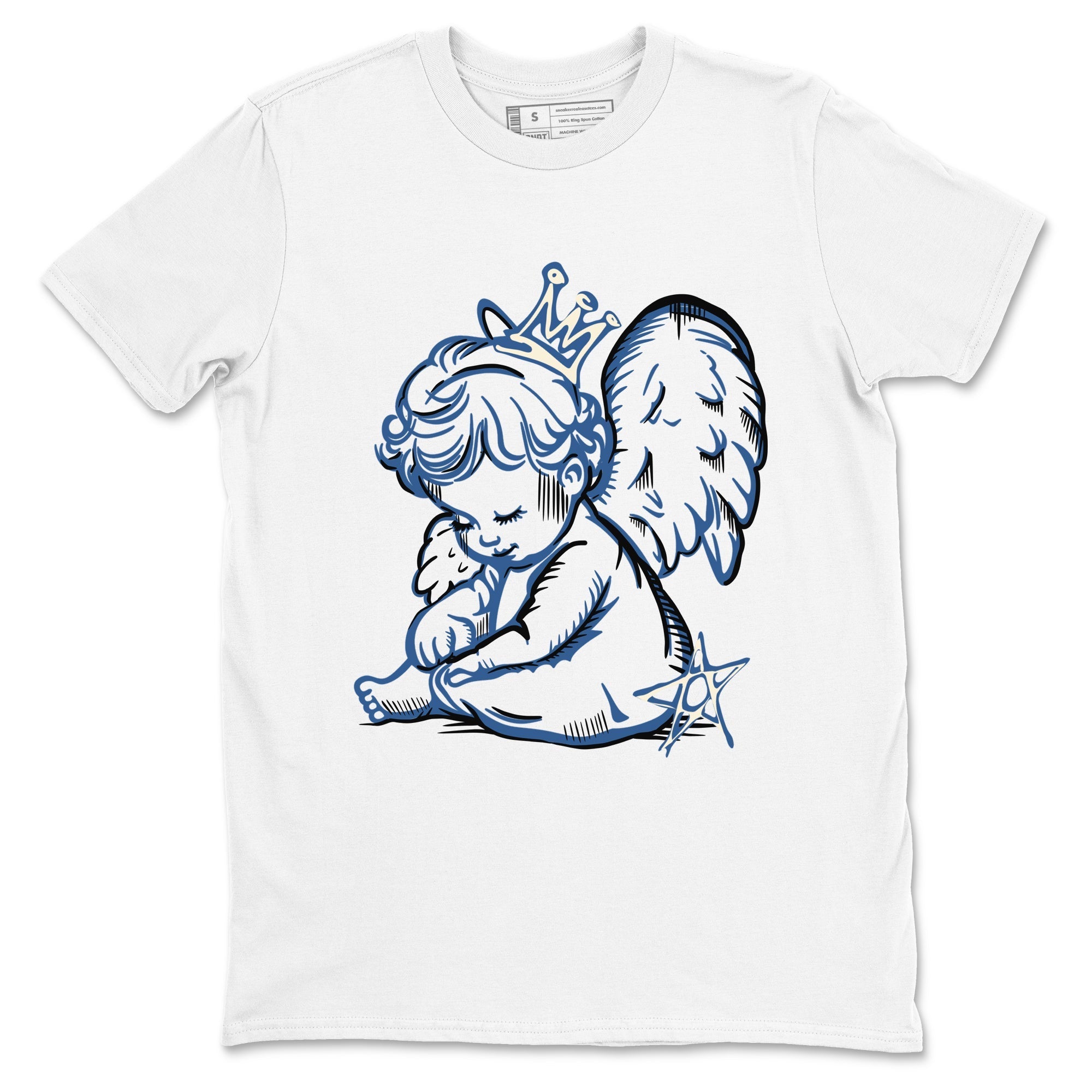 Neon Angel snkmatch Tees - Air Jordan 3 A Ma Maniere x Diffused Blue