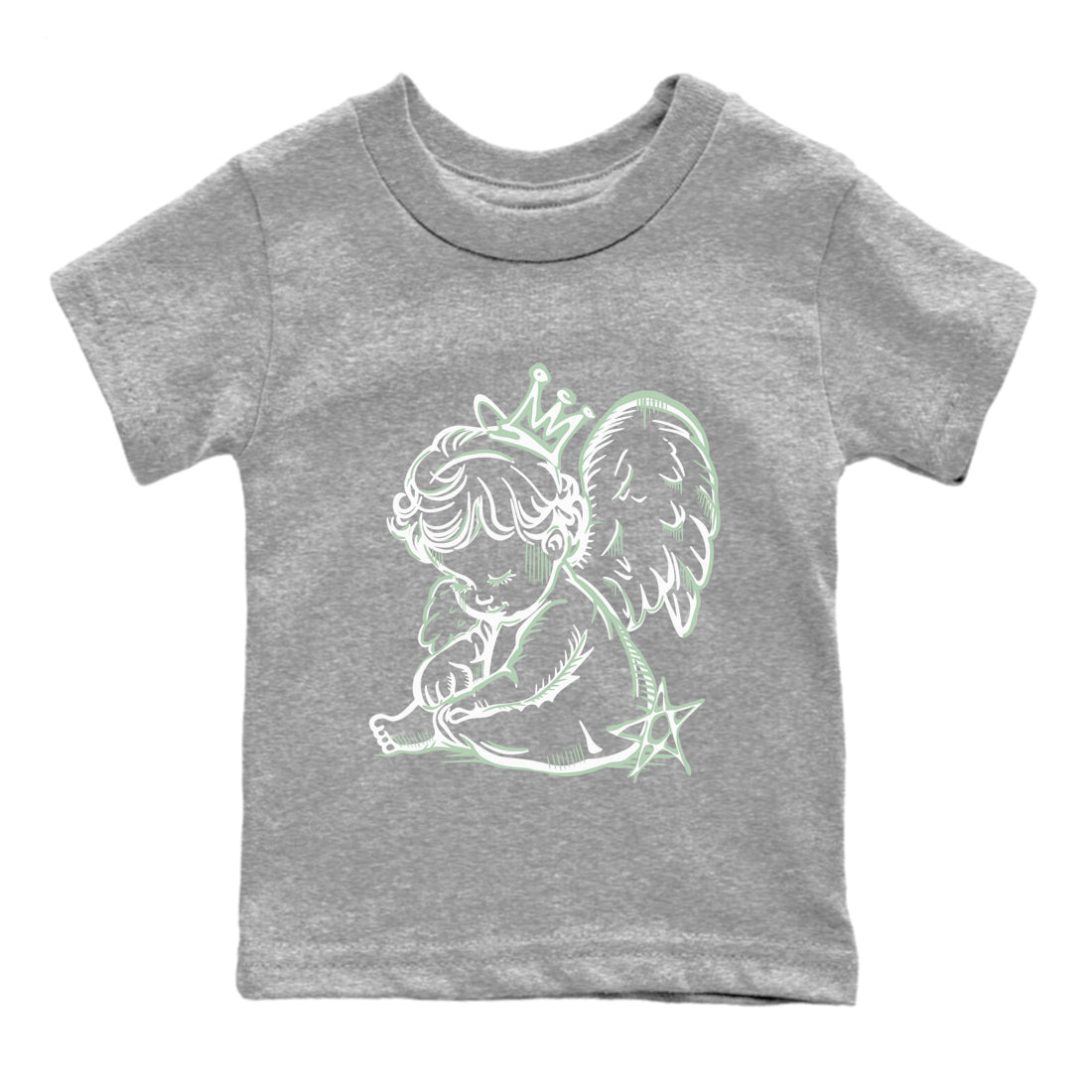Neon Angel snkmatch Tees Kids - Air Jordan 4 Abundance