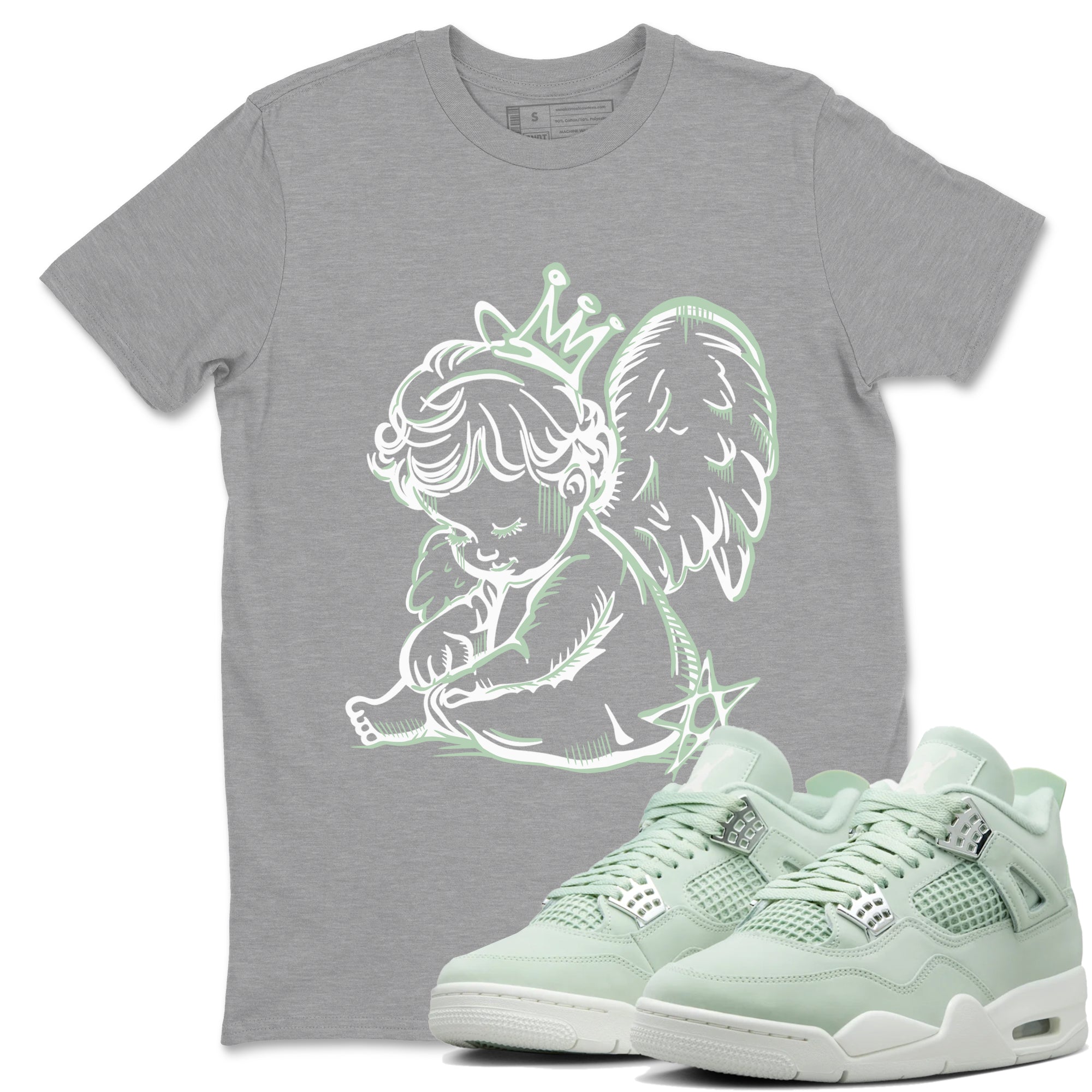 Neon Angel snkmatch Tees - Air Jordan 4 Abundance
