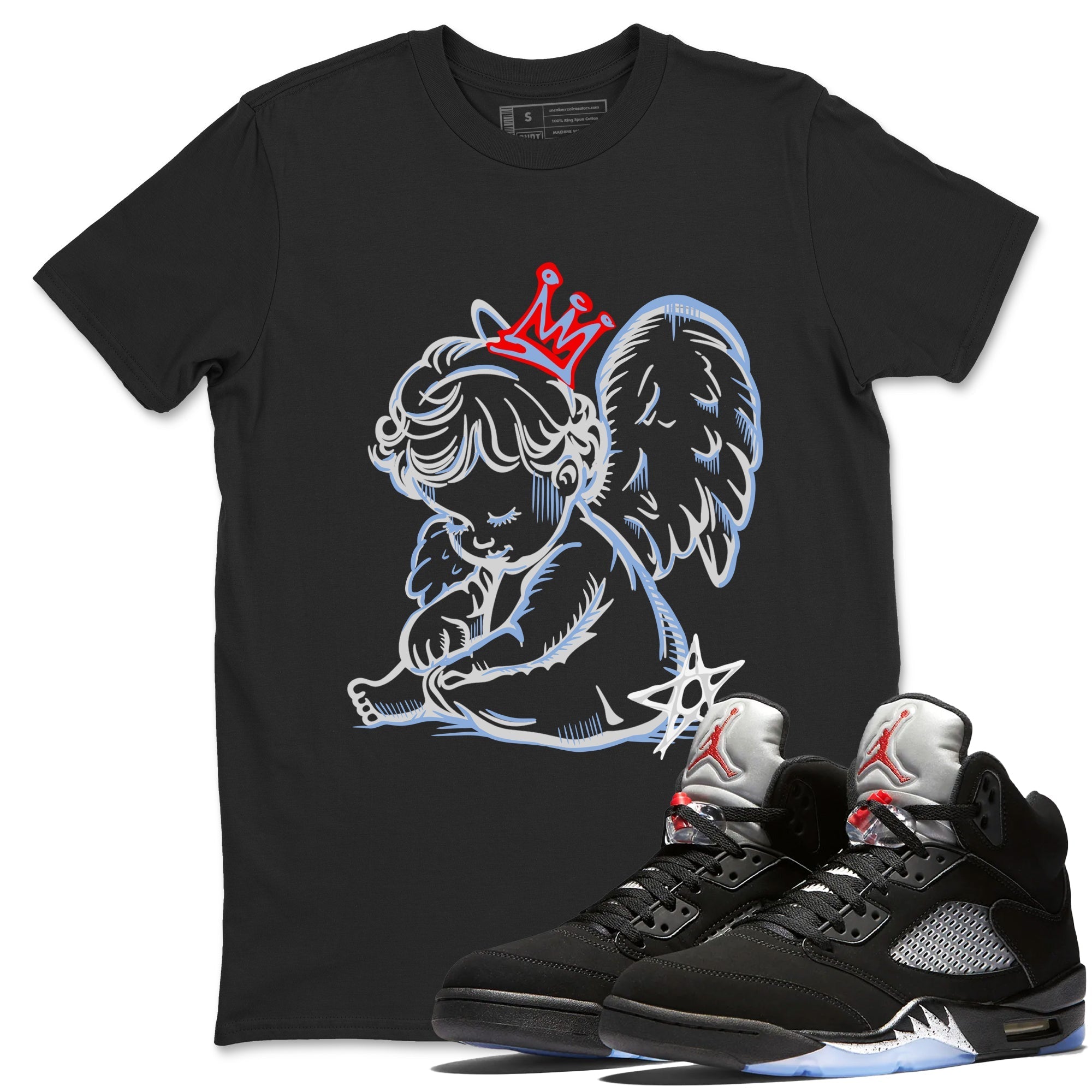 Neon Angel snkmatch Tees - Air Jordan 5 Reimagined