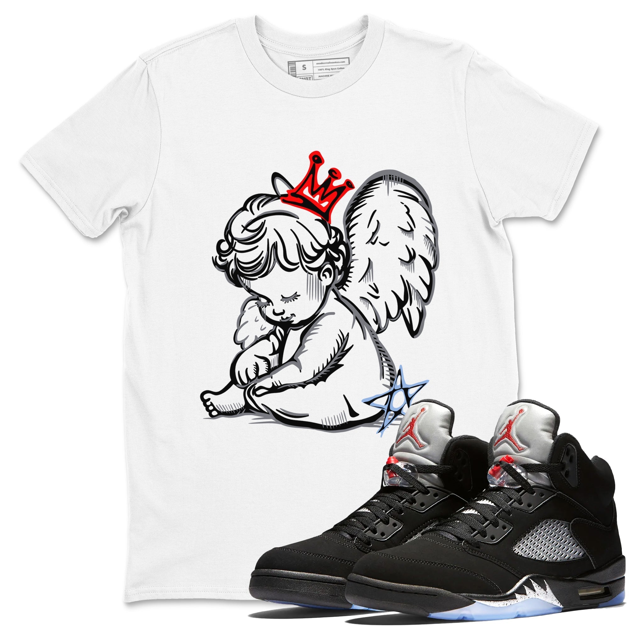 Neon Angel snkmatch Tees - Air Jordan 5 Reimagined