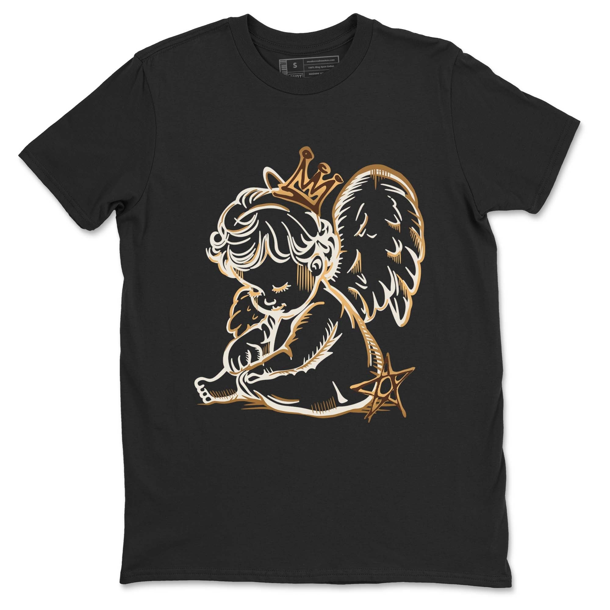 Neon Angel snkmatch Tees - Air Jordan 5 Golden Ticket
