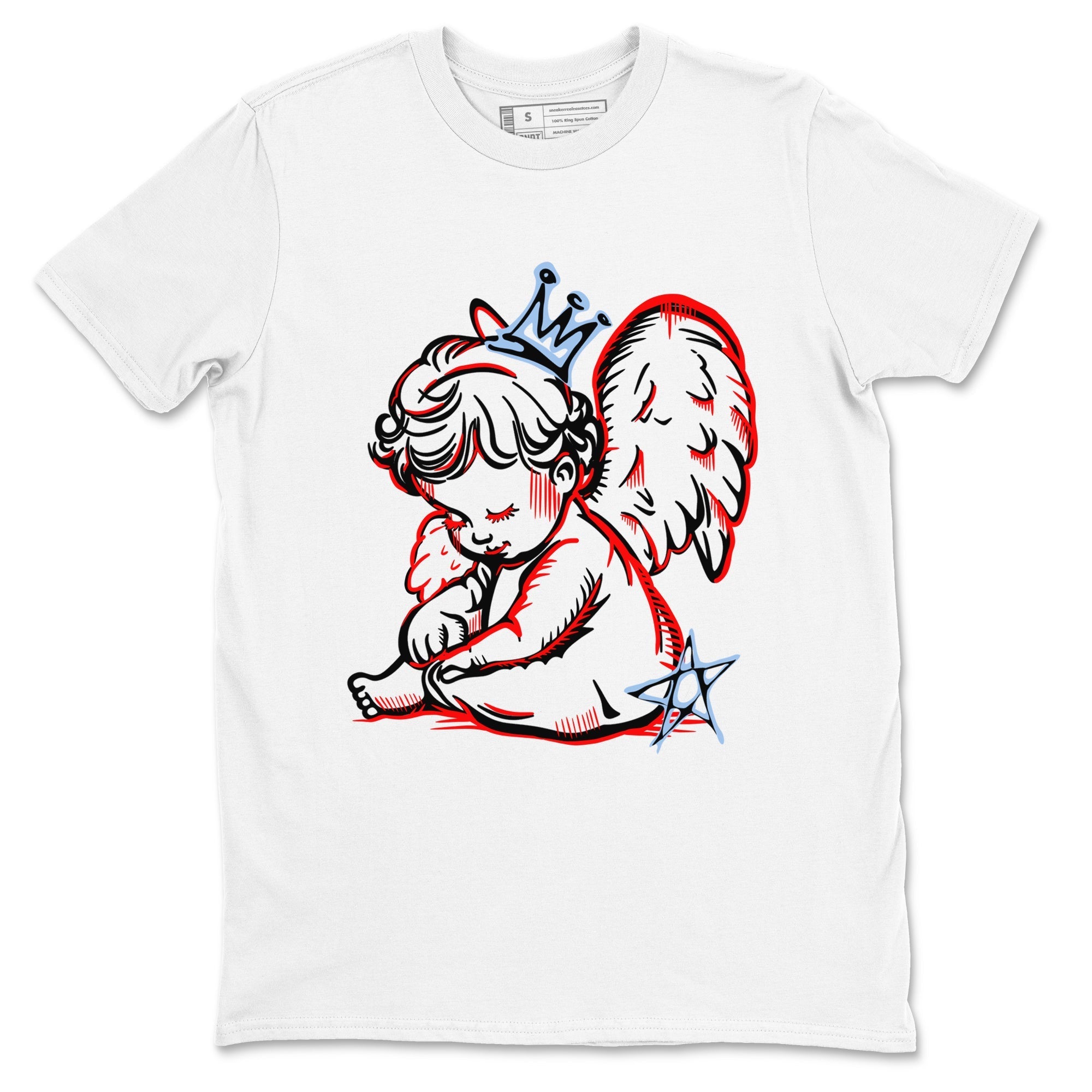 Neon Angel snkmatch Tees - Air Jordan 6 Fire Red