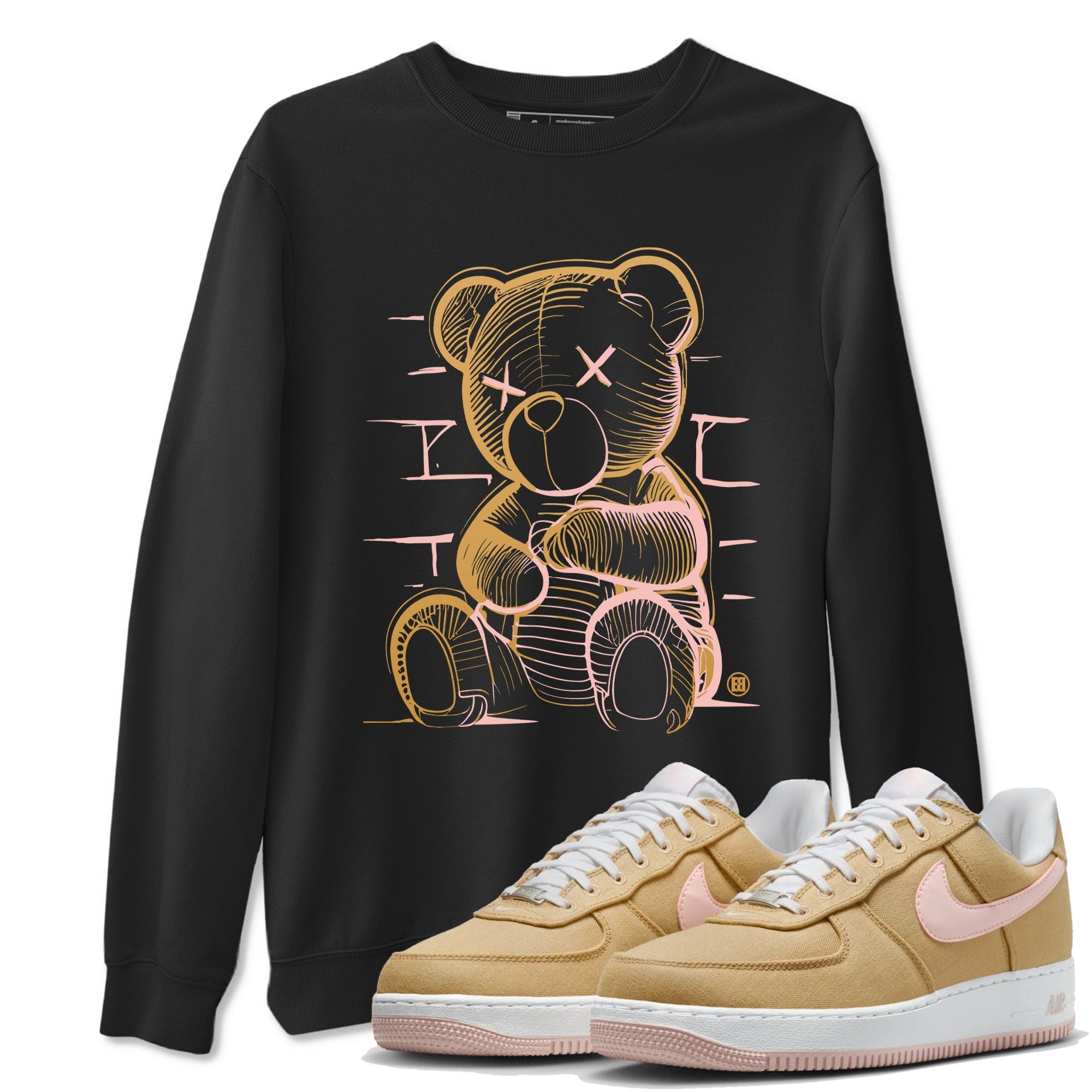 Neon Bear snkmatch Tees - Air Force 1 Linen