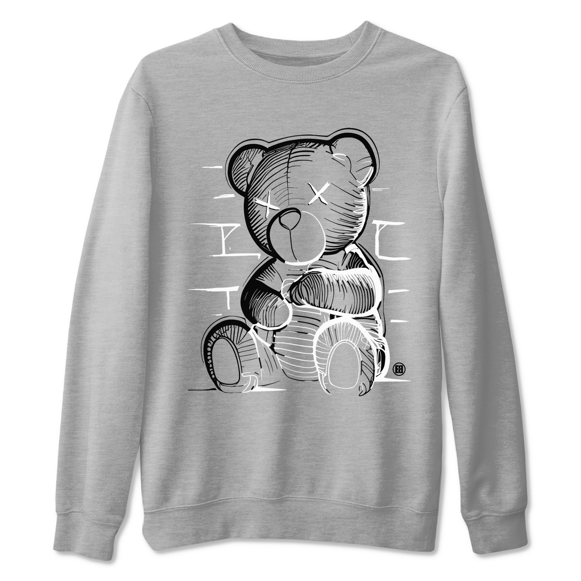 Neon Bear snkmatch Tees - Air Jordan 1 Black White