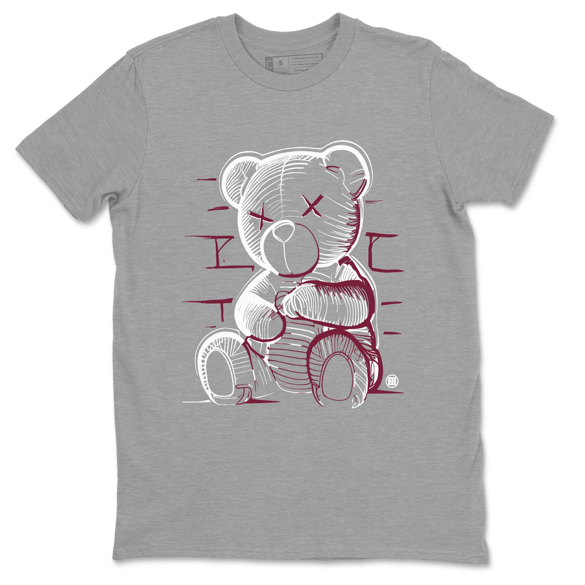 Neon Bear snkmatch Tees - Air Jordan 1 Metallic Burgundy