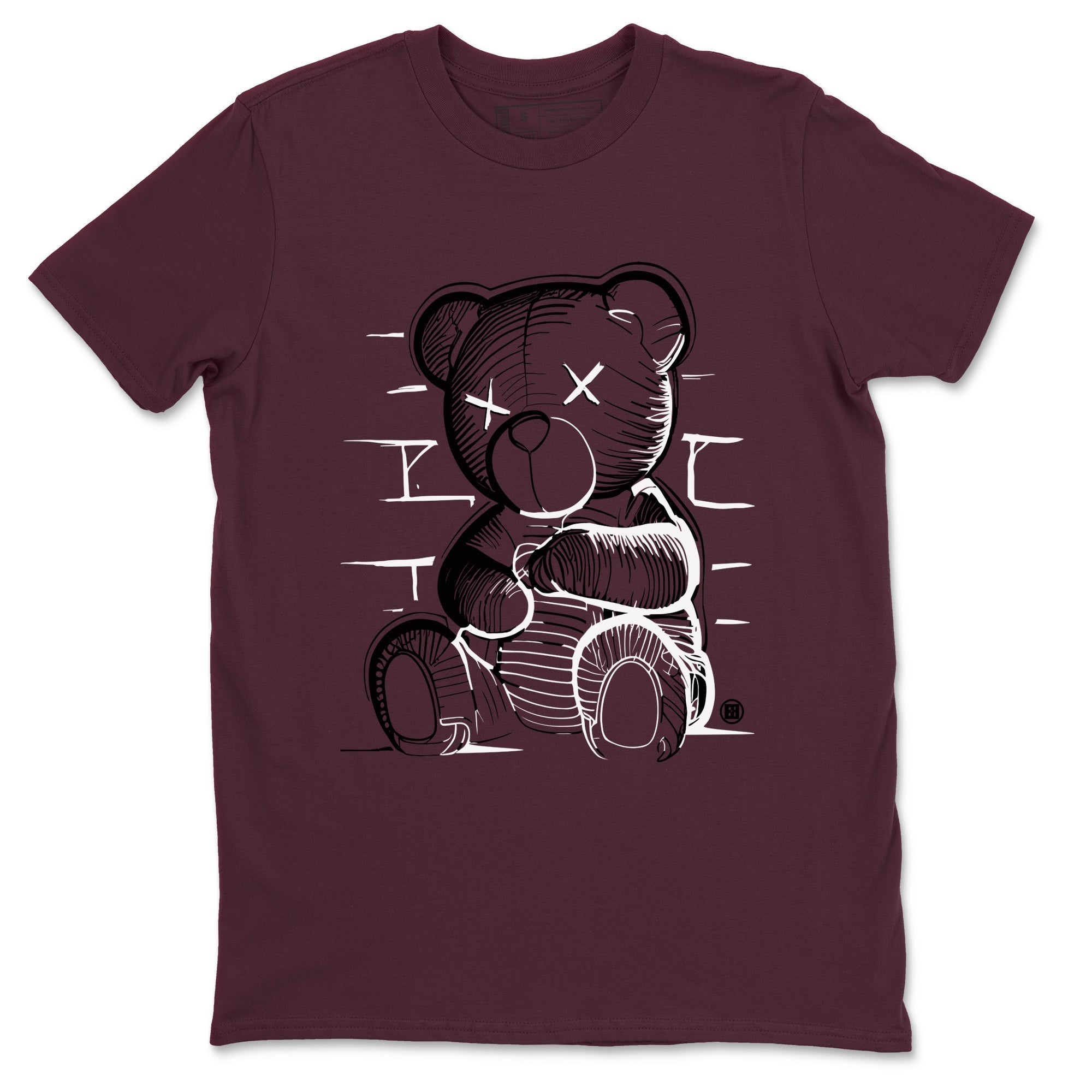 Neon Bear snkmatch Tees - Air Jordan 1 Metallic Burgundy