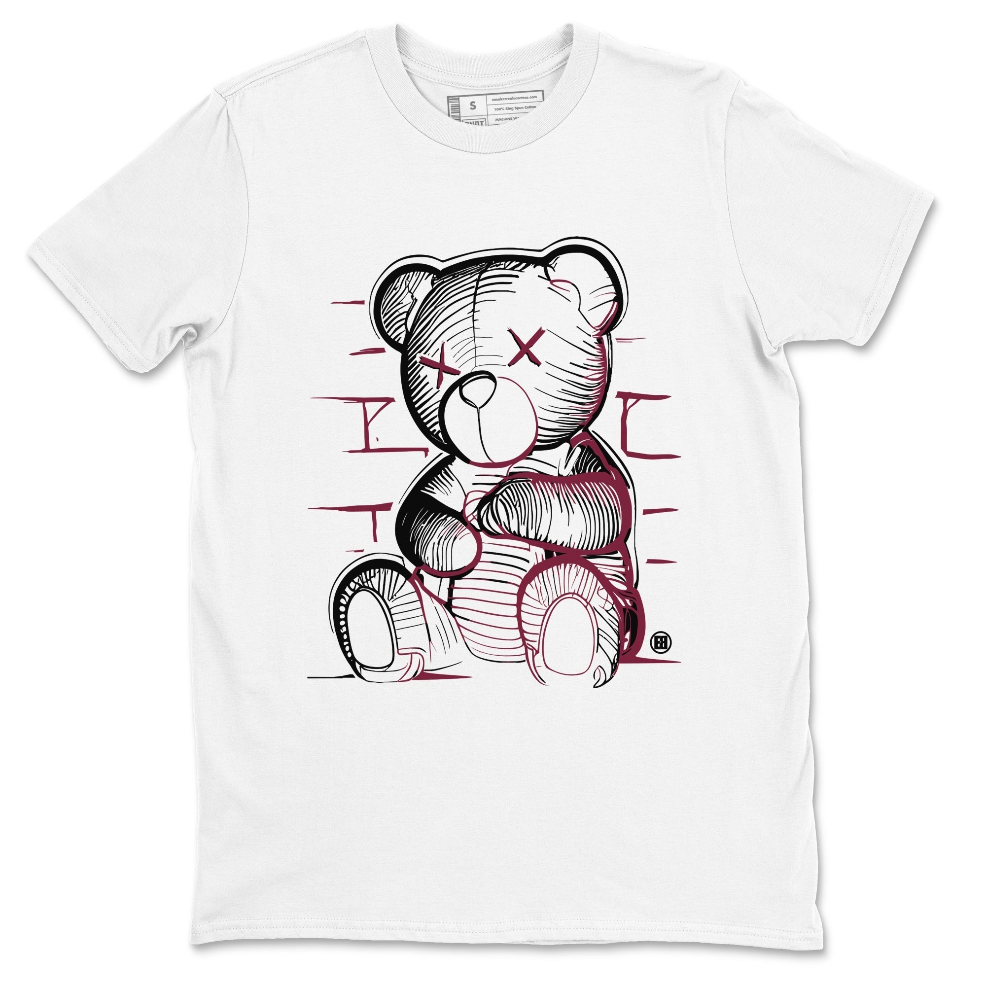 Neon Bear snkmatch Tees - Air Jordan 1 Metallic Burgundy