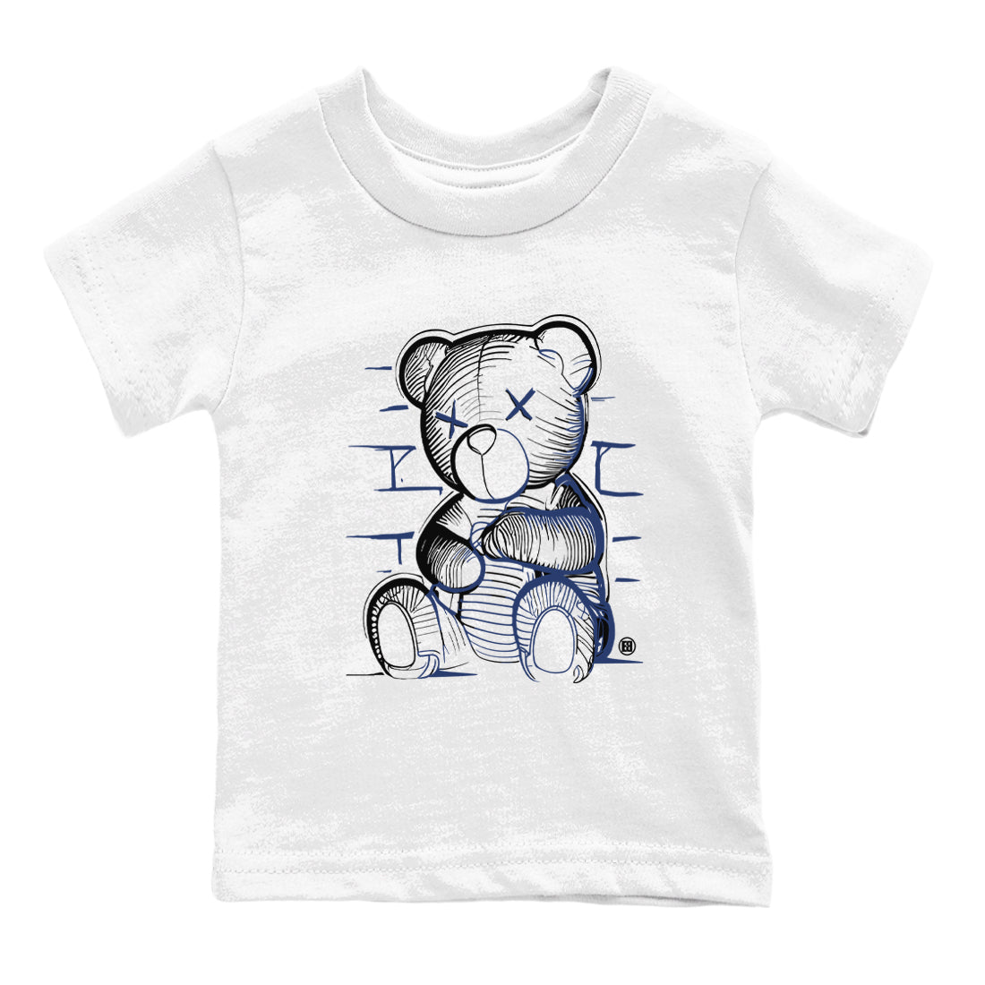 Neon Bear snkmatch Tees Kids - Air Jordan 1 Midnight Navy