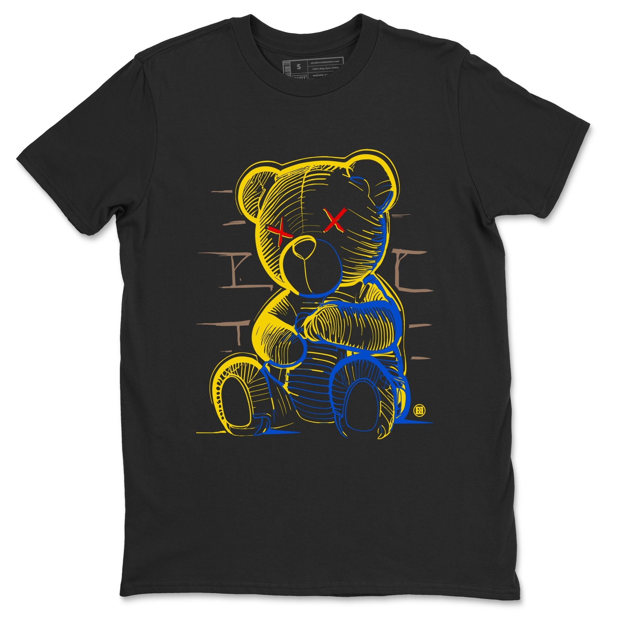 Neon Bear snkmatch Tees - Air Jordan 1 Travis Scott Canary