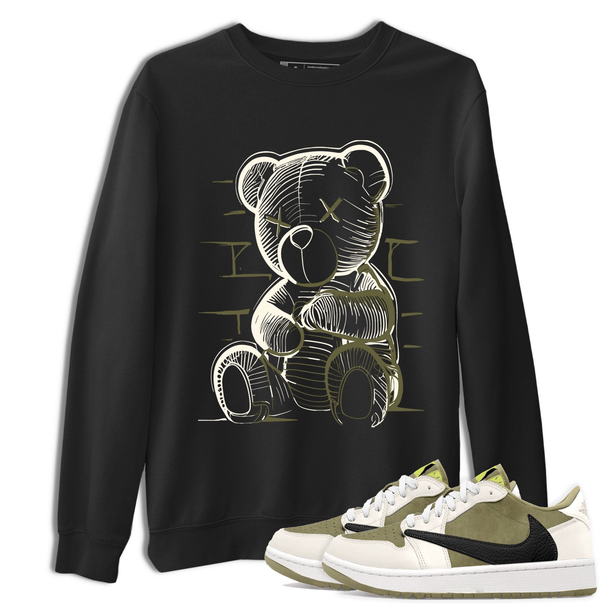 Neon Bear snkmatch Tee - Air Jordan 1 Travis Scott Golf