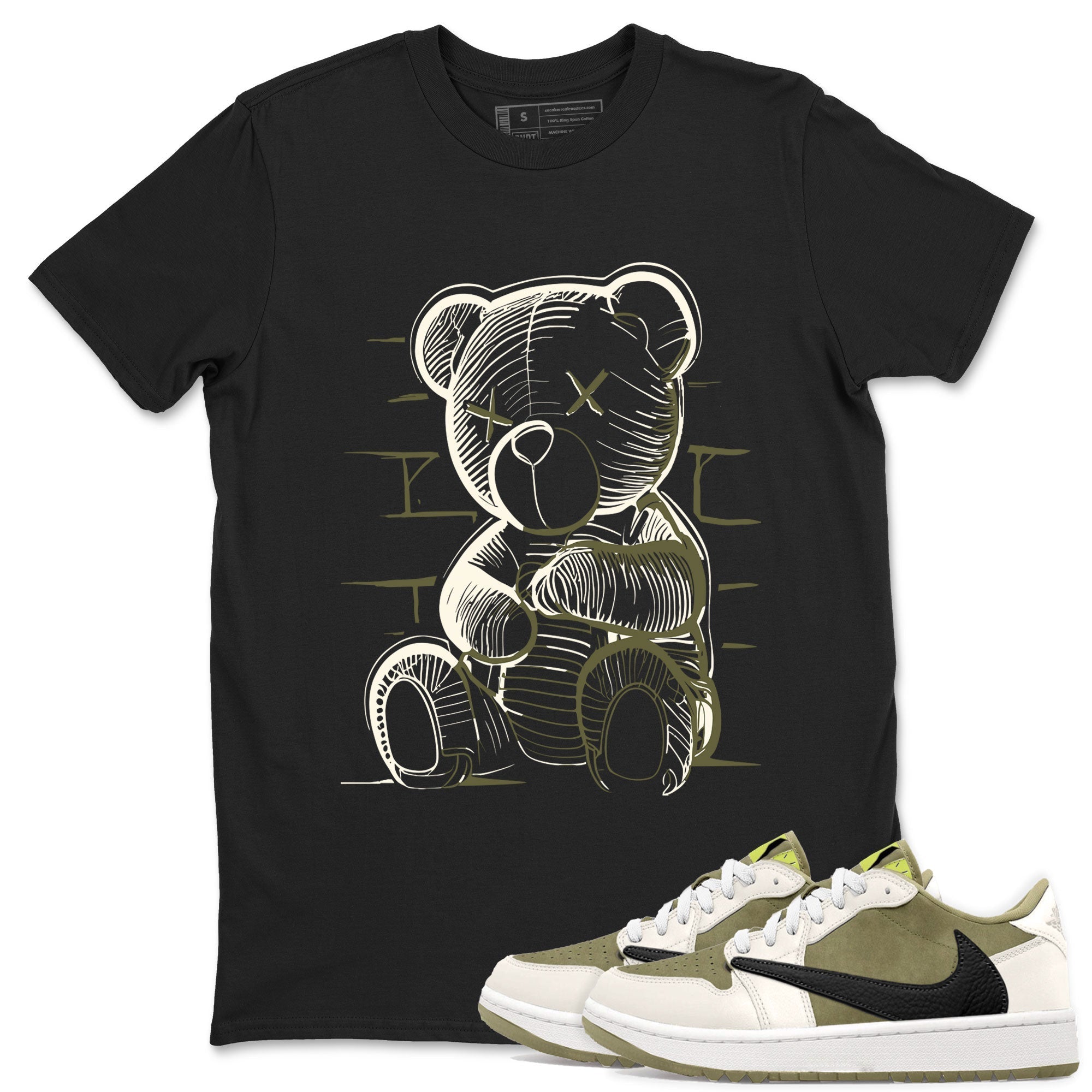 Neon Bear snkmatch Tee - Air Jordan 1 Travis Scott Golf