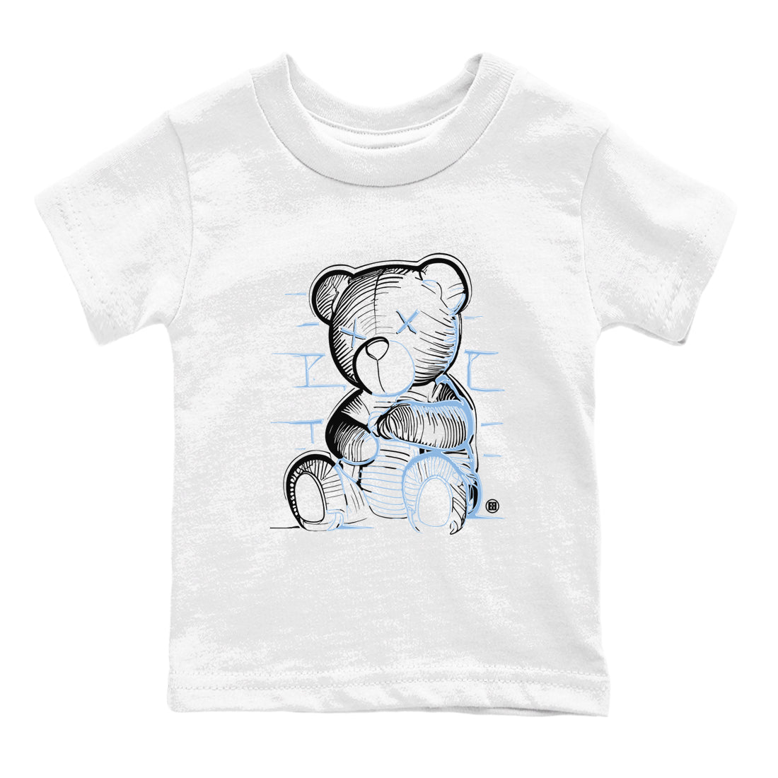 Neon Bear snkmatch Tees Kids - Air Jordan 11 Legend Blue