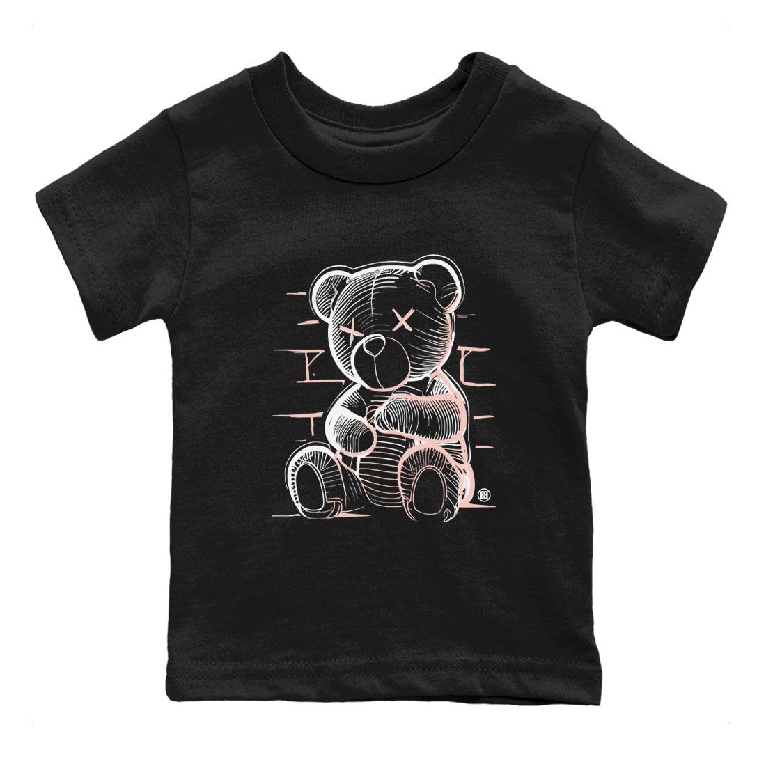 Neon Bear snkmatch Tees Kids - Air Jordan 11 Legend Pink