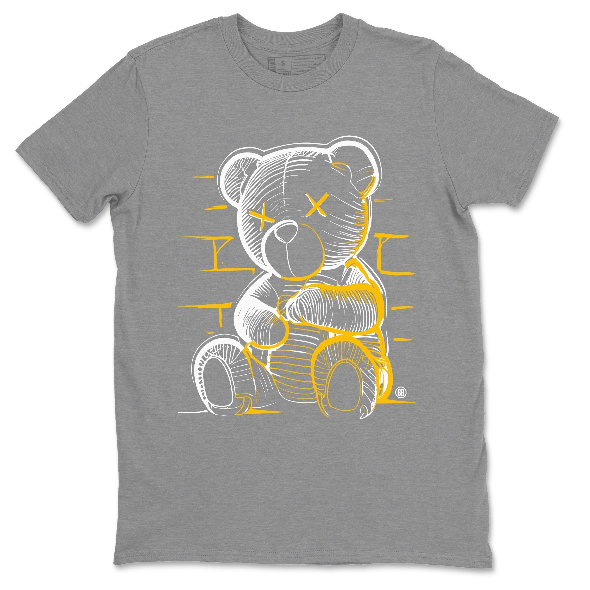 Neon Bear Unisex Tops - Air Jordan 11 Yellow Python