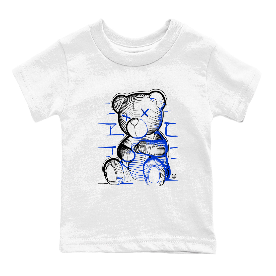 Neon Bear snkmatch Tees Kids - Air Jordan 12 Blueberry