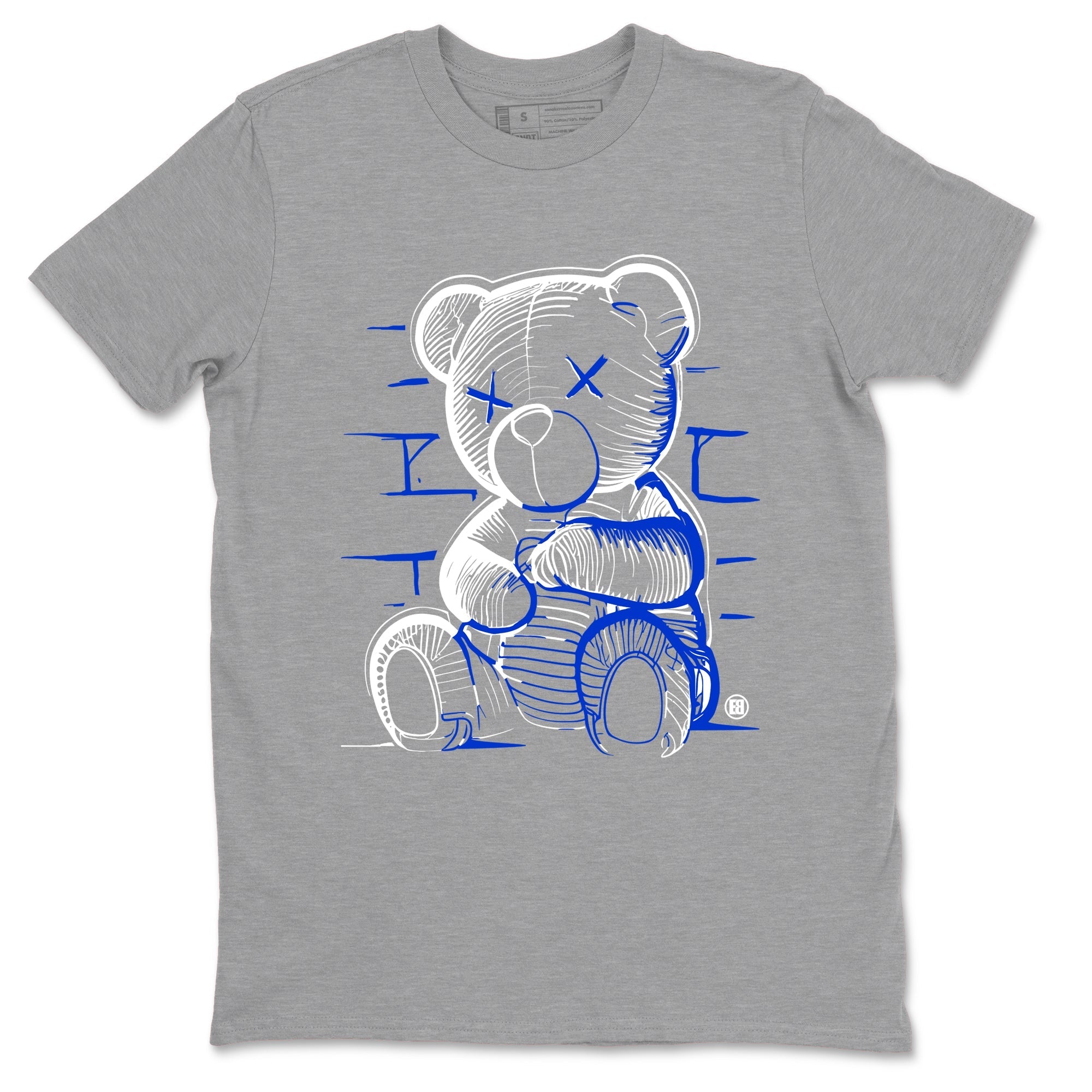 Neon Bear snkmatch Tees - Air Jordan 12 Blueberry