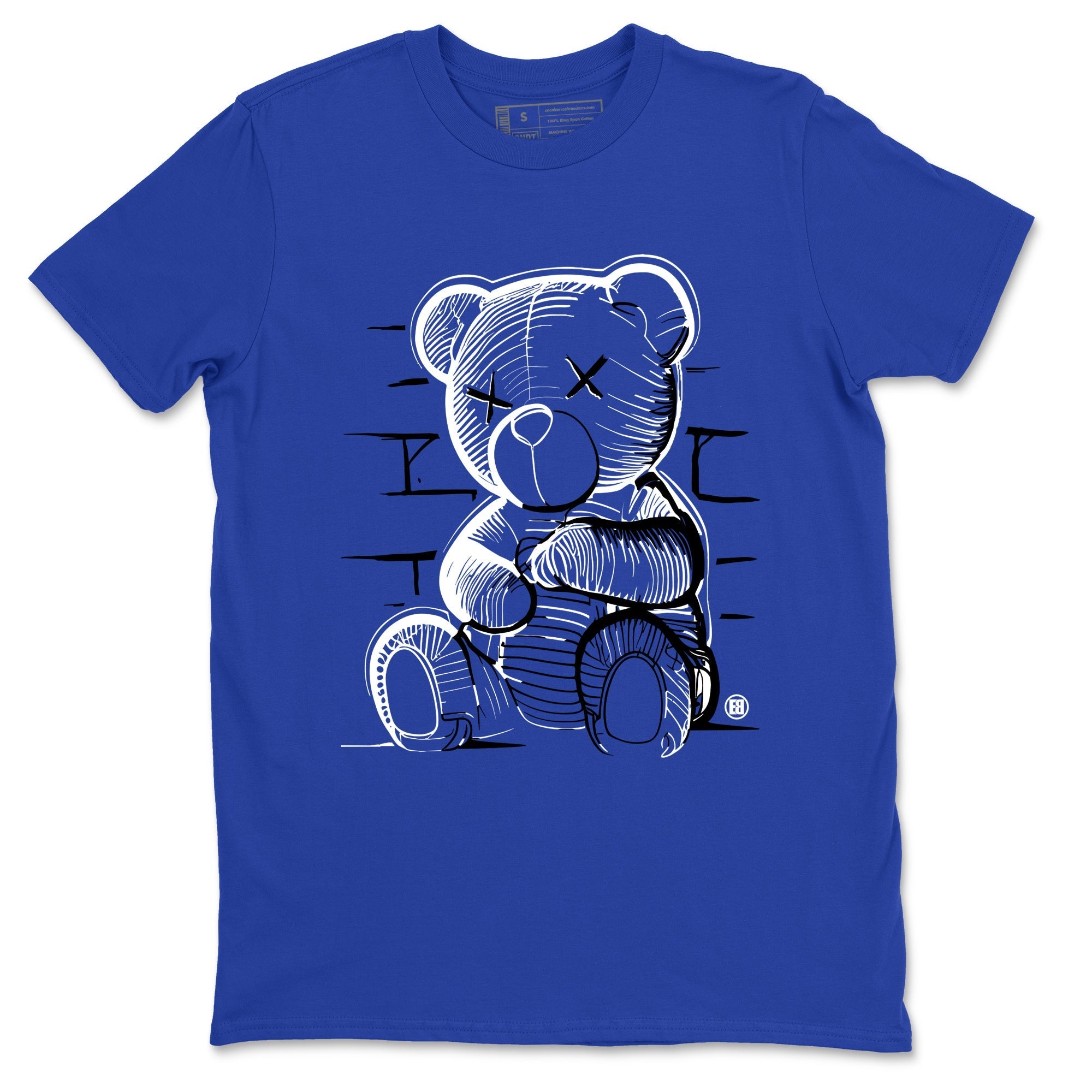 Neon Bear snkmatch Tees - Air Jordan 12 Blueberry