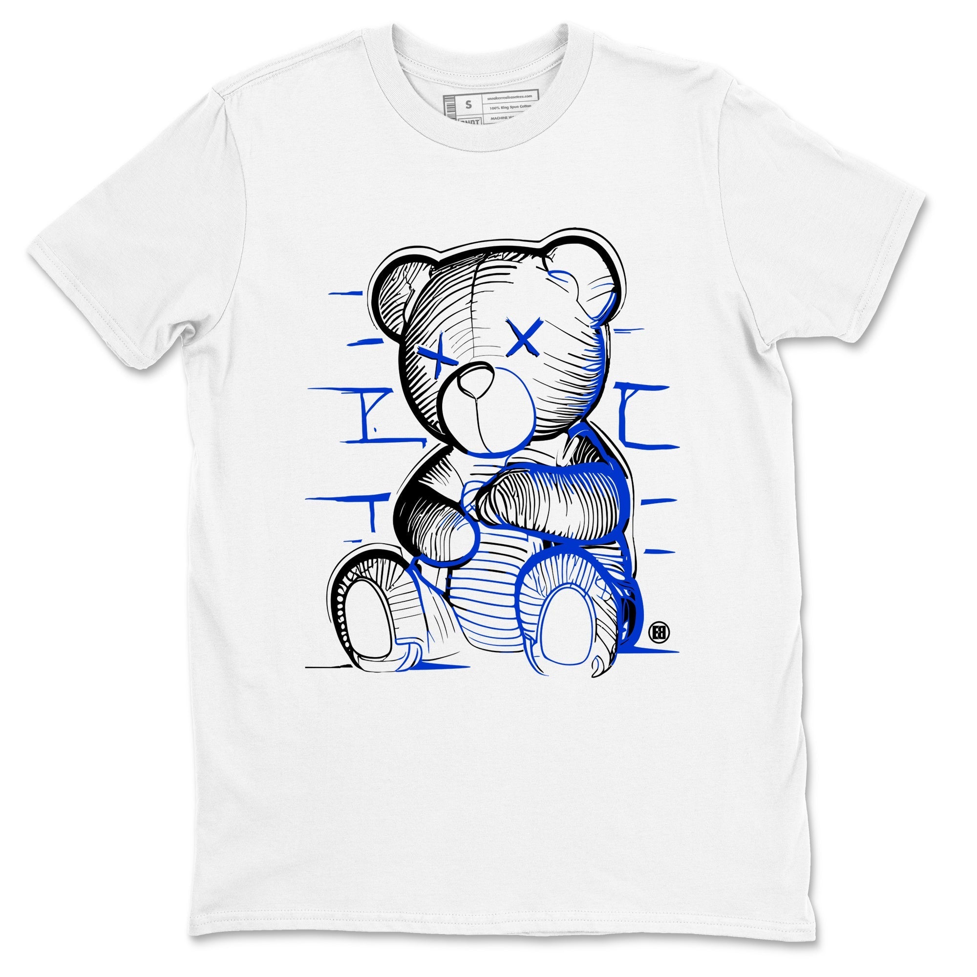 Neon Bear snkmatch Tees - Air Jordan 12 Blueberry