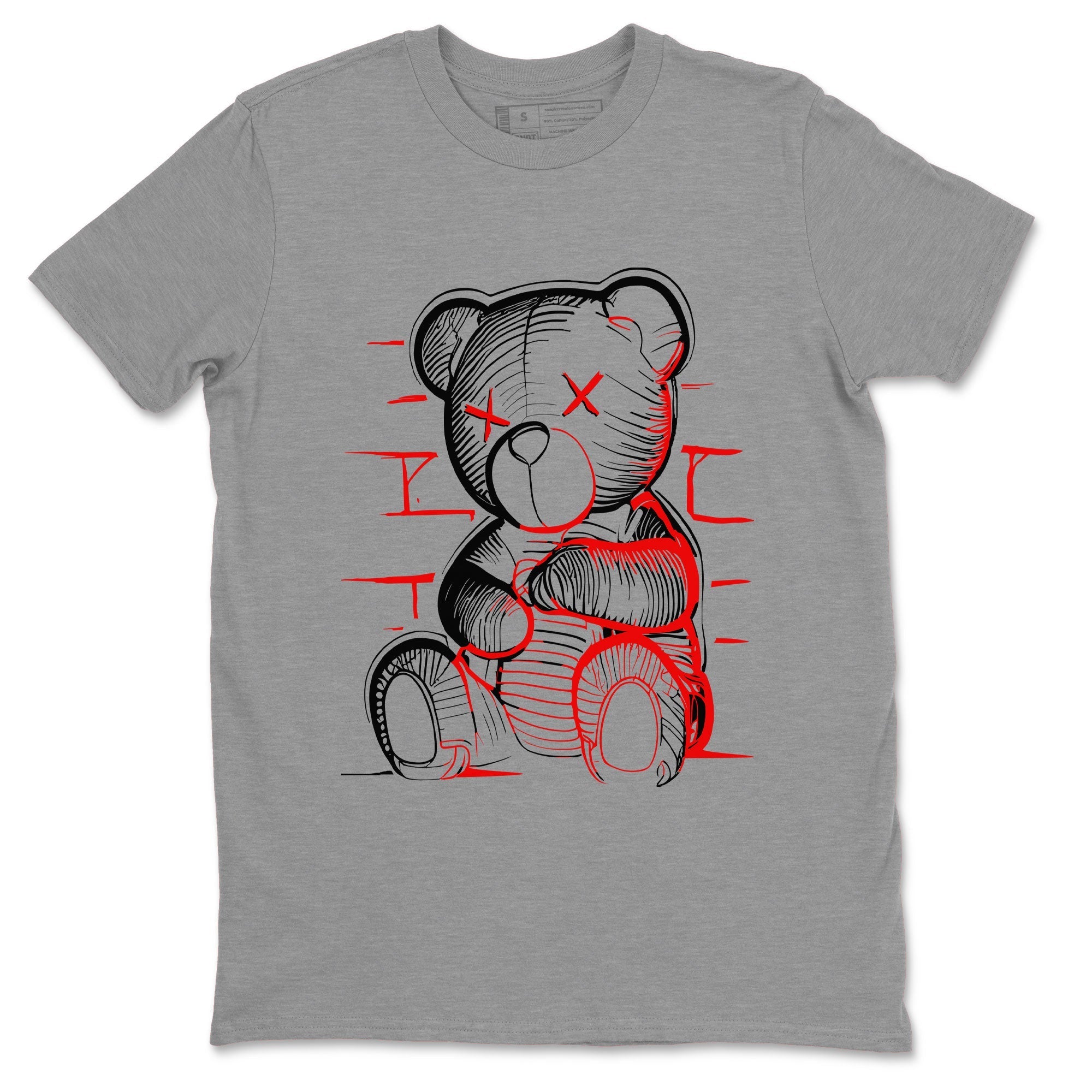 Neon Bear snkmatch Tee - Air Jordan 12 Cherry