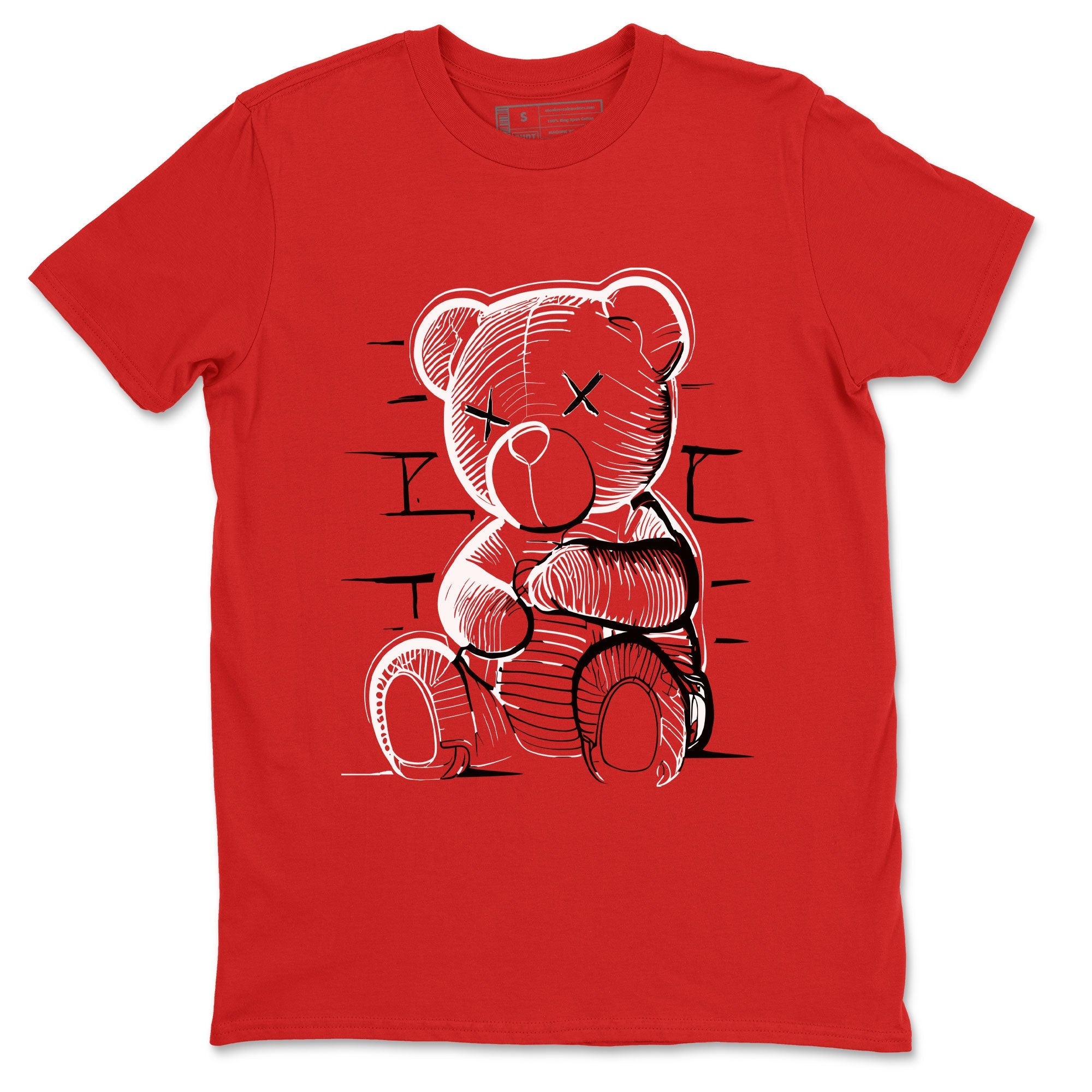 Neon Bear snkmatch Tee - Air Jordan 12 Cherry