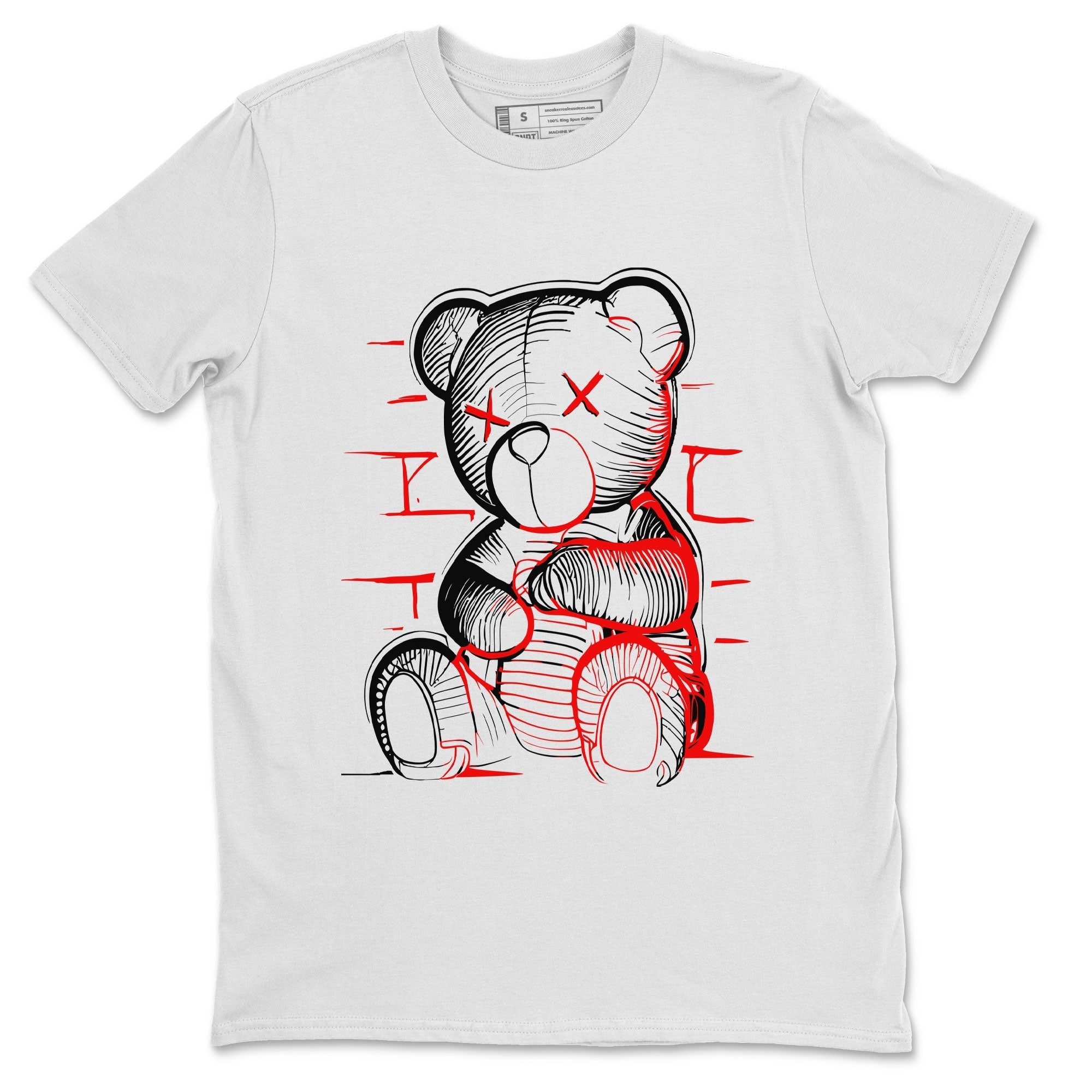 Neon Bear snkmatch Tee - Air Jordan 12 Cherry