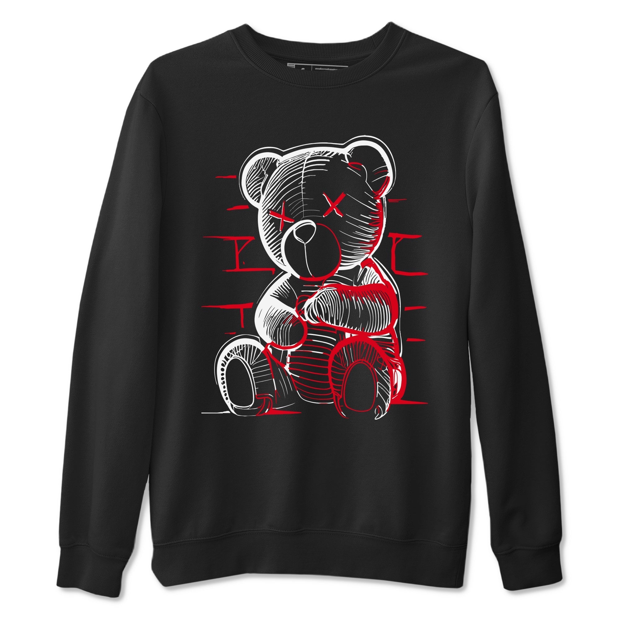Neon Bear snkmatch Tees - Air Jordan 12 Flu Game