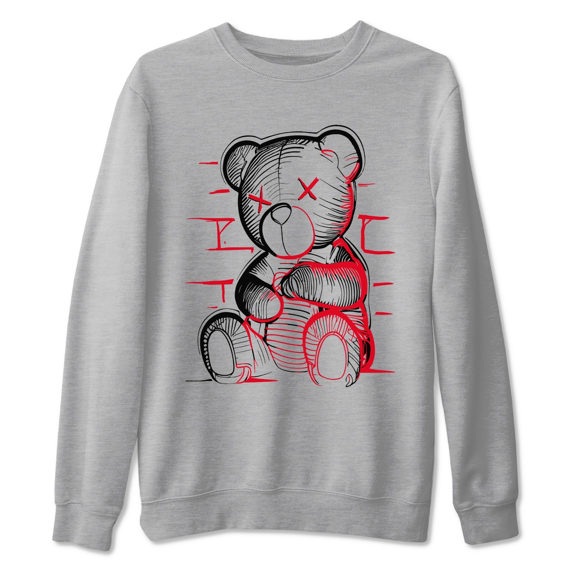 Neon Bear snkmatch Tees - Air Jordan 12 Flu Game