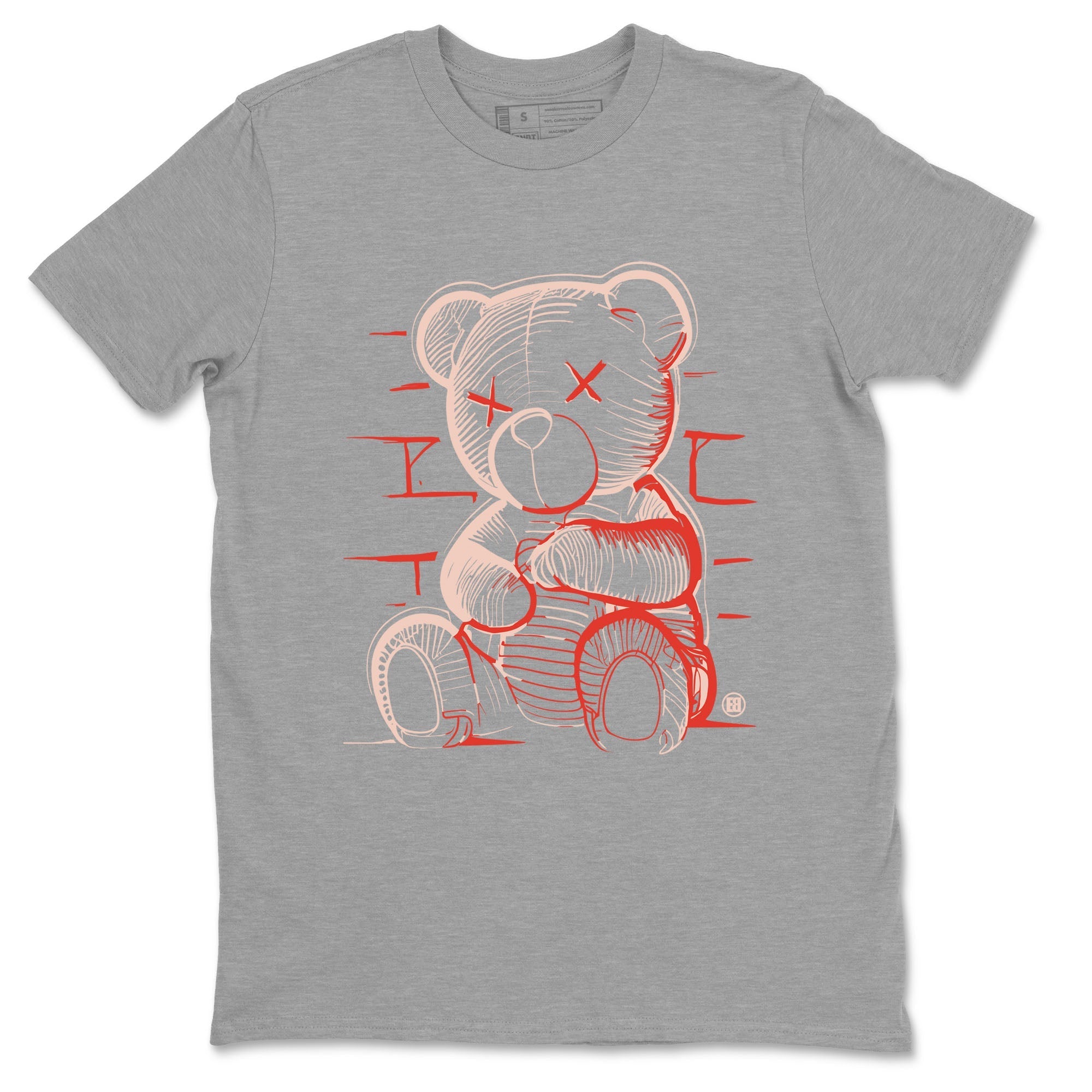 Neon Bear snkmatch Tees - Air Jordan 13 Dune Red