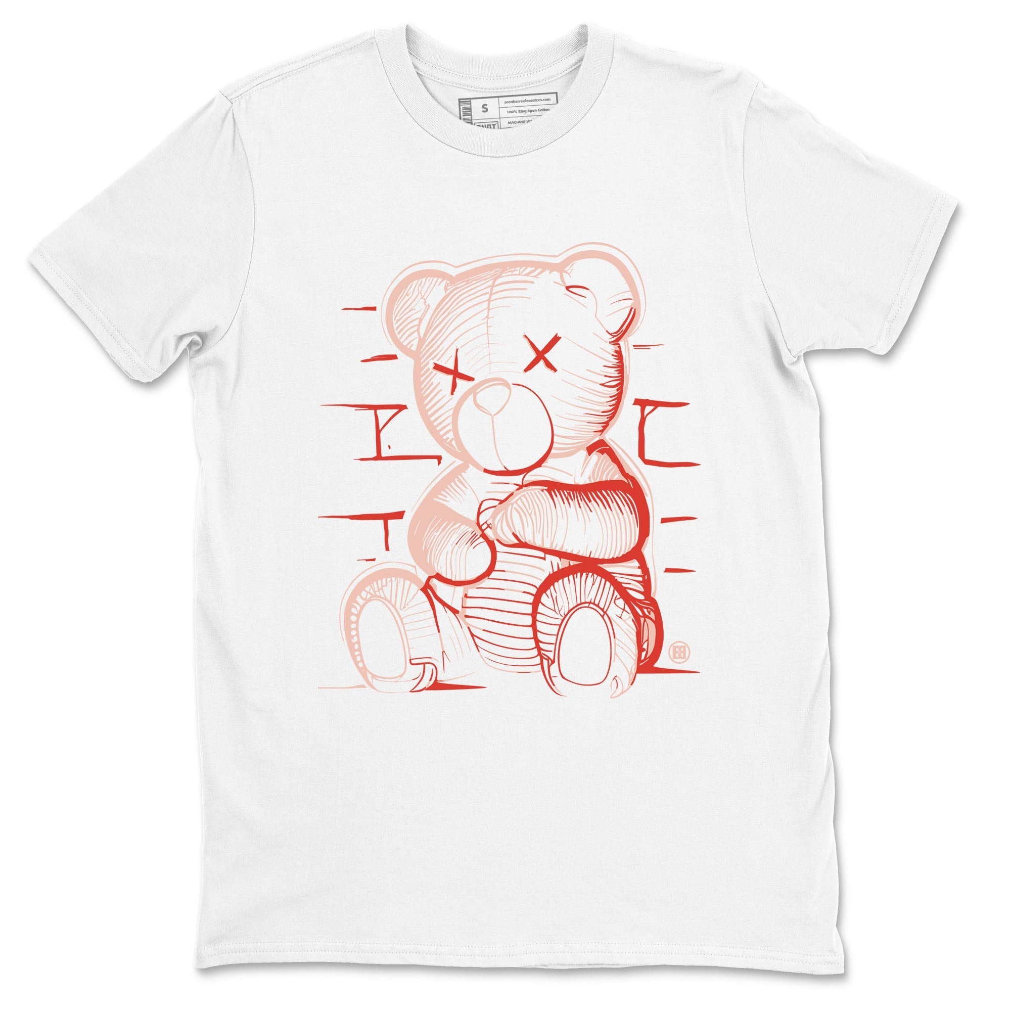 Neon Bear snkmatch Tees - Air Jordan 13 Dune Red