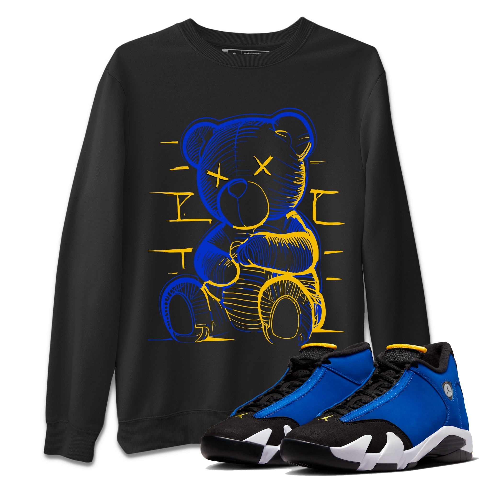 Neon Bear Unisex Tops - Air Jordan 14 Laney