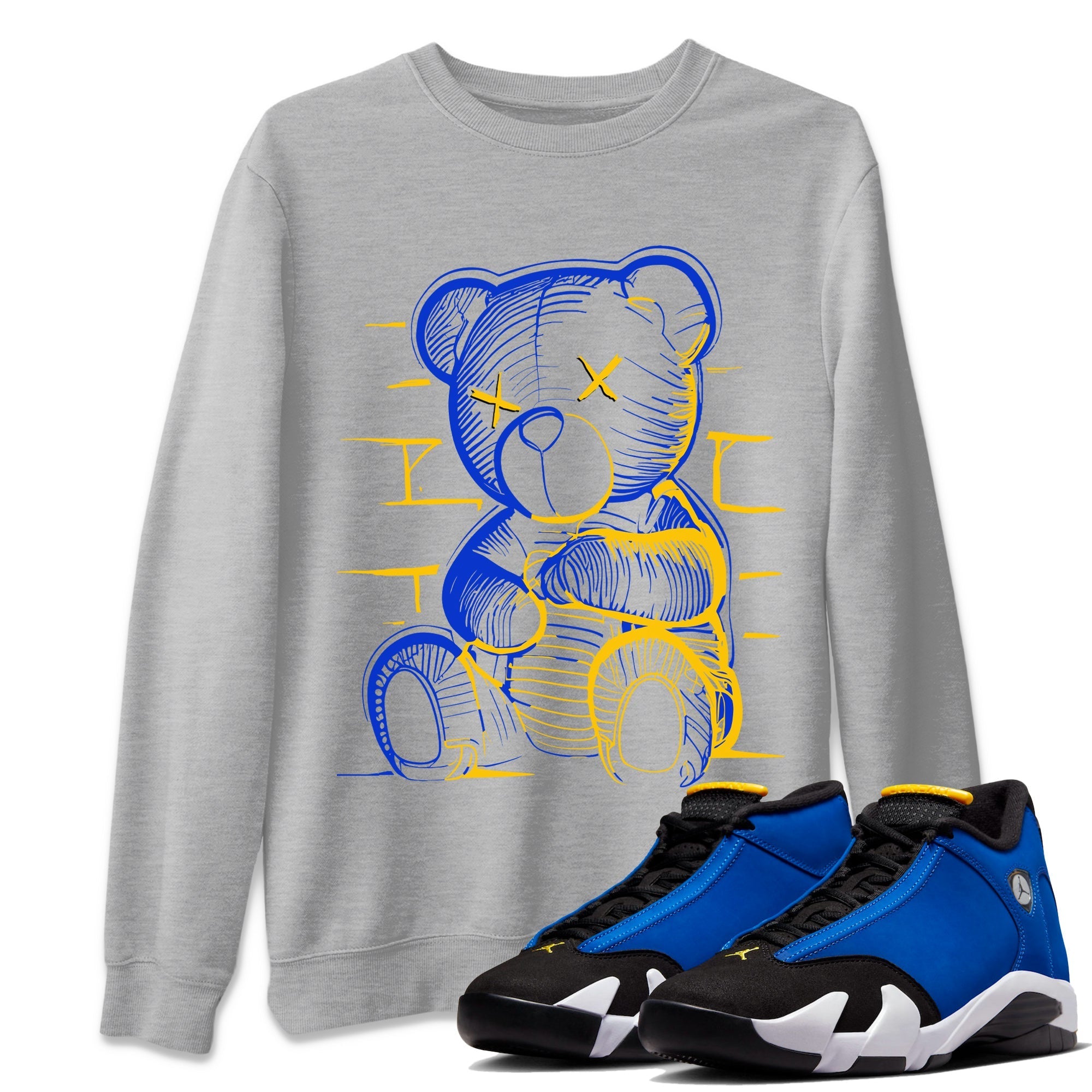 Neon Bear Unisex Tops - Air Jordan 14 Laney
