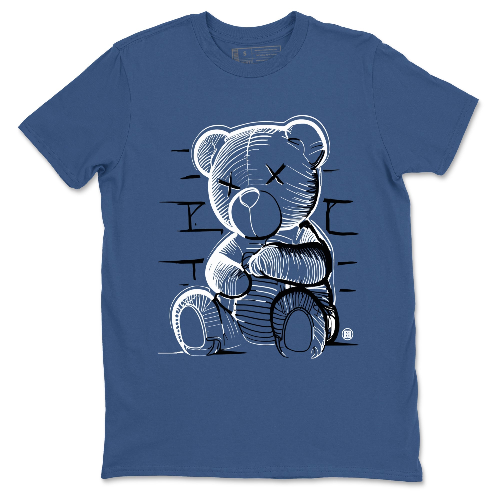 Neon Bear snkmatch Tees - Air Jordan 3 A Ma Maniere x Diffused Blue