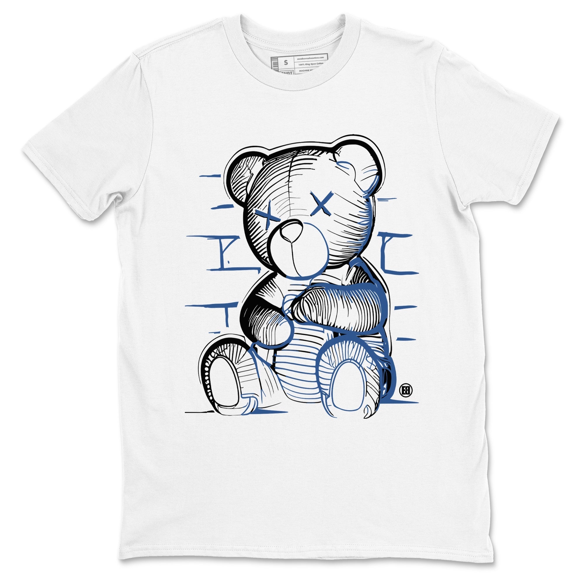 Neon Bear snkmatch Tees - Air Jordan 3 A Ma Maniere x Diffused Blue