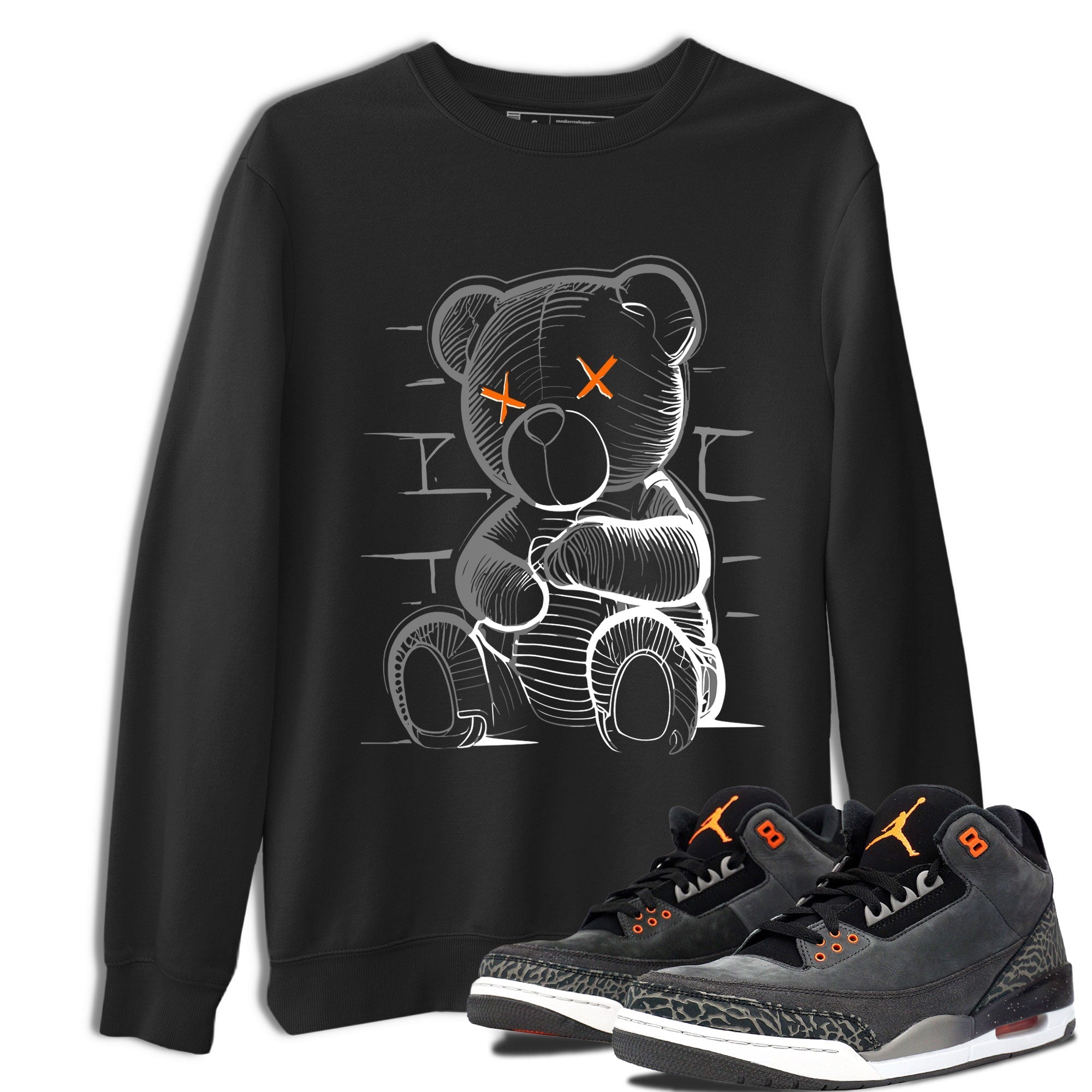 Neon Bear snkmatch Tee - Air Jordan 3 Fear