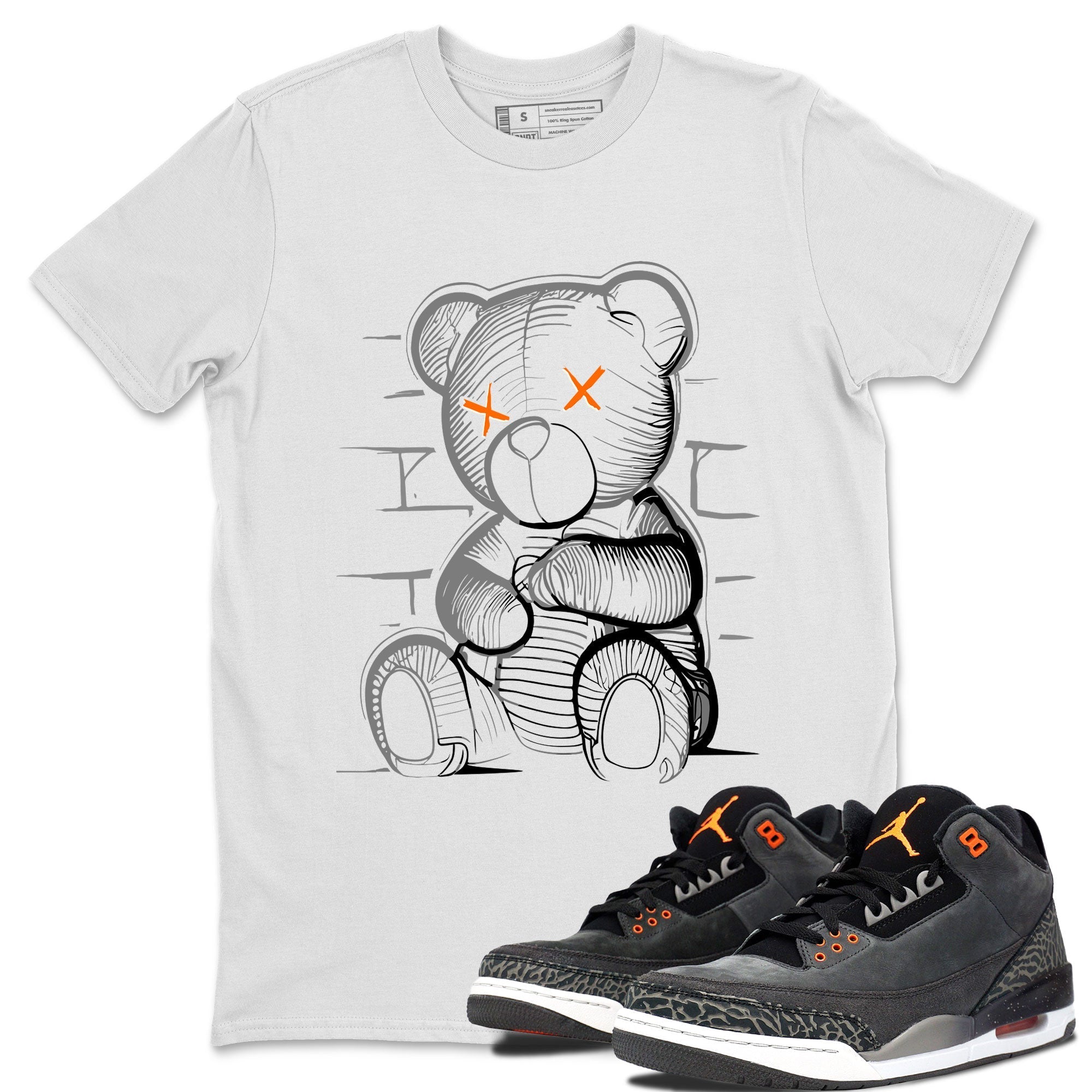 Neon Bear snkmatch Tee - Air Jordan 3 Fear