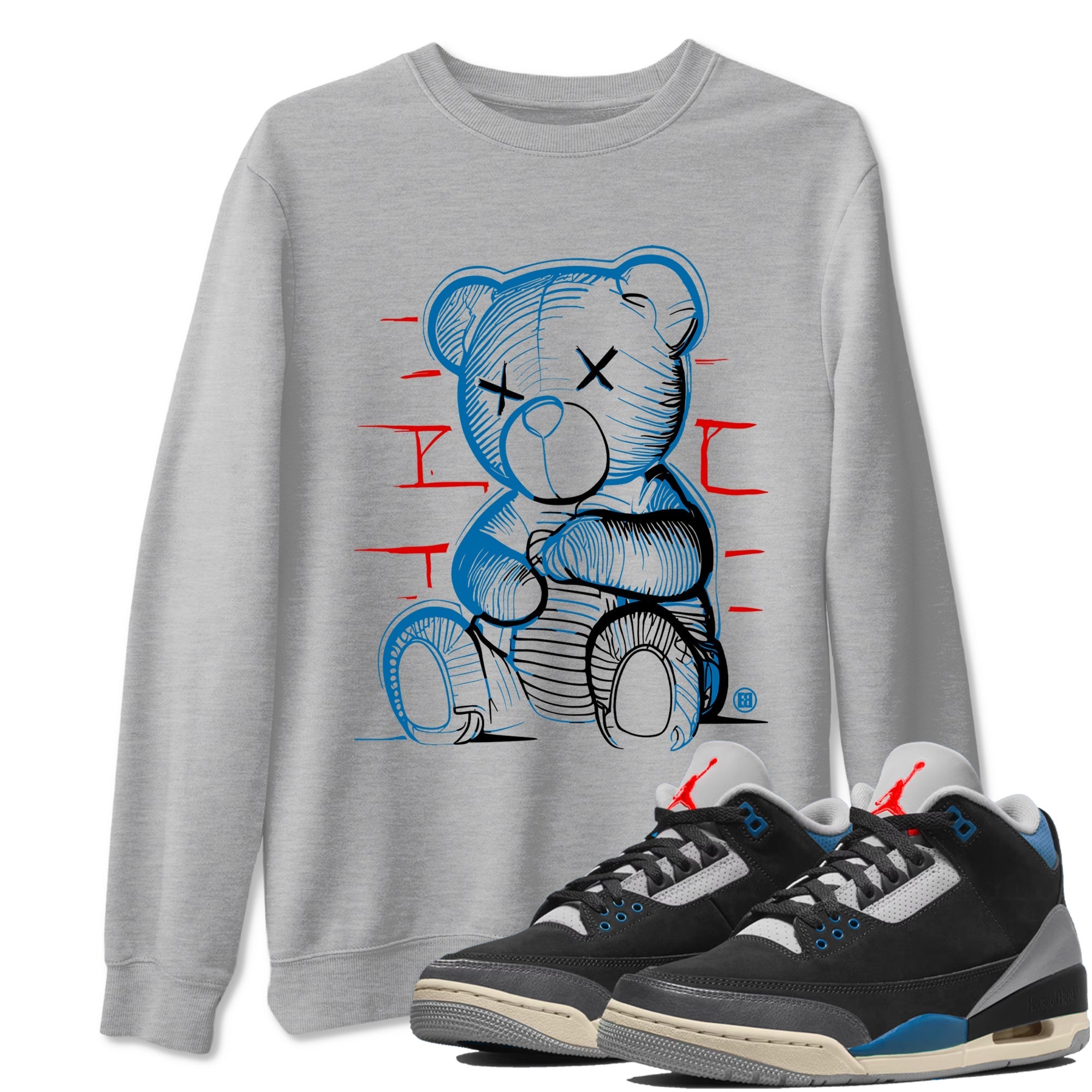 Neon Bear snkmatch Tees - Air Jordan 3 Rare Air