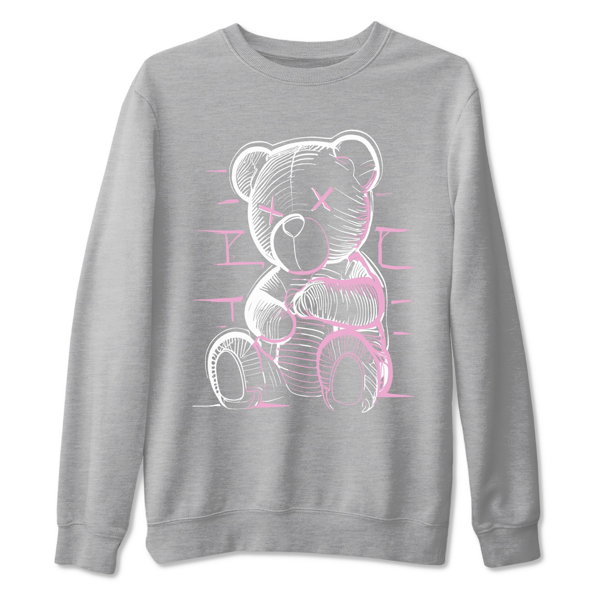 Neon Bear snkmatch Tees - Air Jordan 4 Orchid