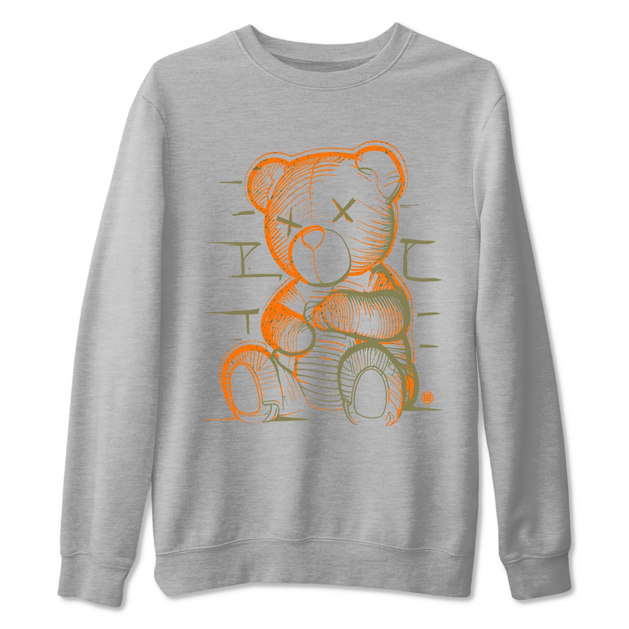 Neon Bear snkmatch Tees - Air Jordan 5 Olive