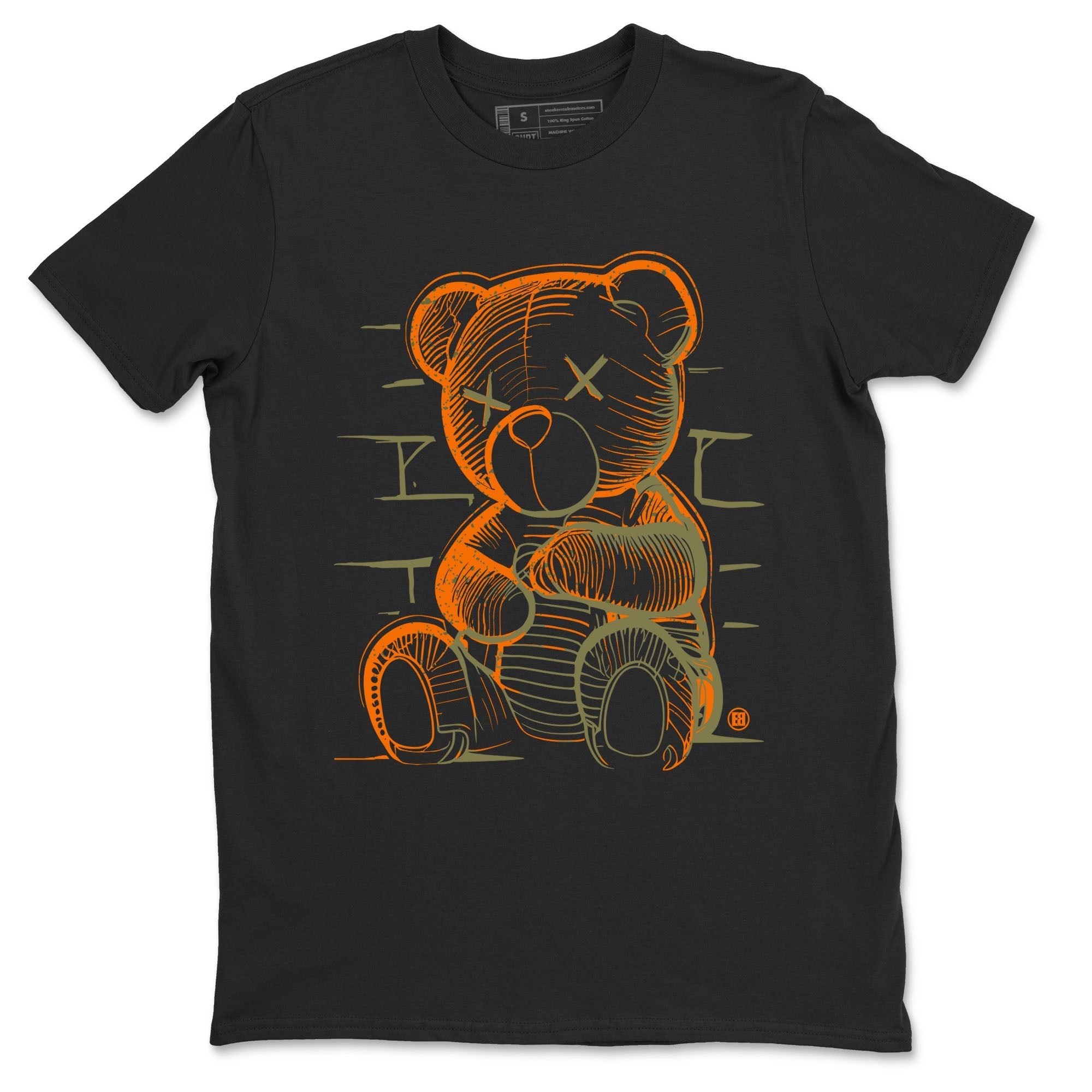 Neon Bear snkmatch Tees - Air Jordan 5 Olive