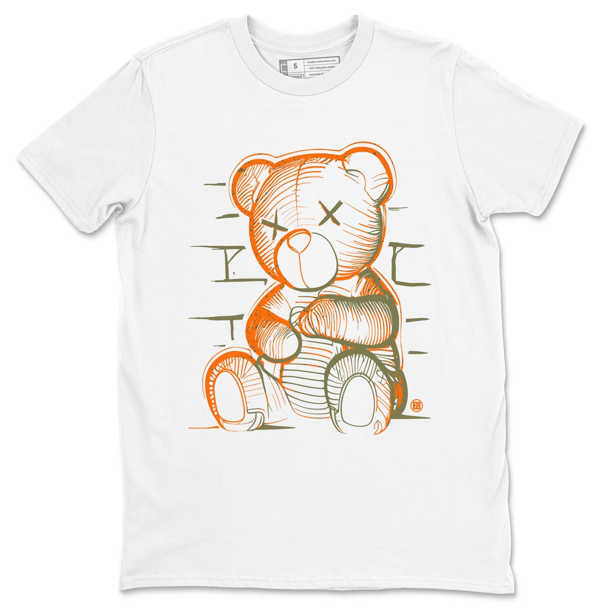 Neon Bear snkmatch Tees - Air Jordan 5 Olive