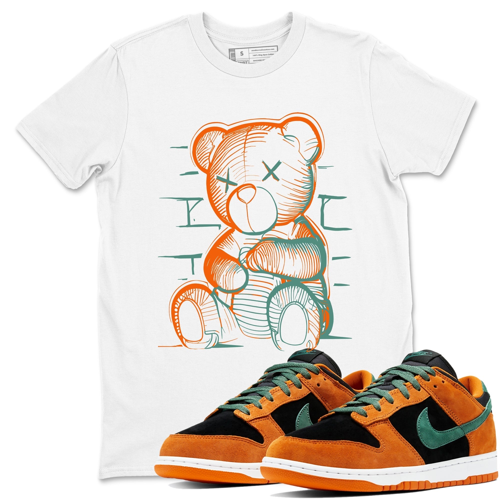 Neon Bear snkmatch Tees - Dunk Ceramic