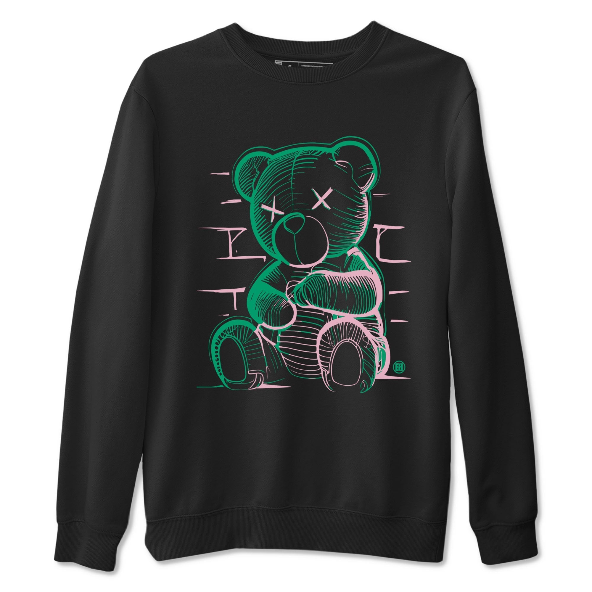 Neon Bear snkmatch Tees - Dunk Medium Soft Pink Malachite