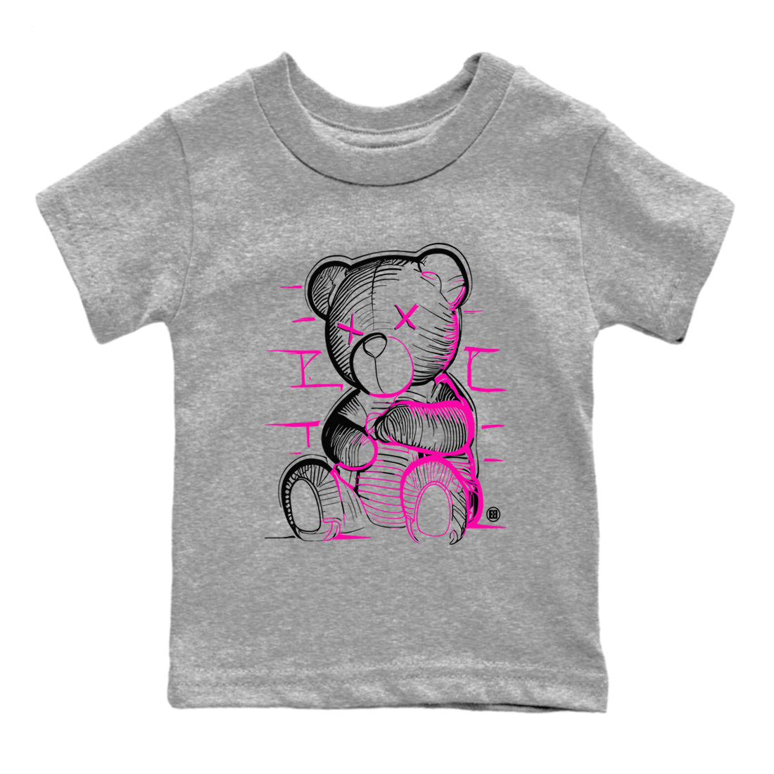 Neon Bear snkmatch Tees Kids - Nike KD 4 Aunt Pearl
