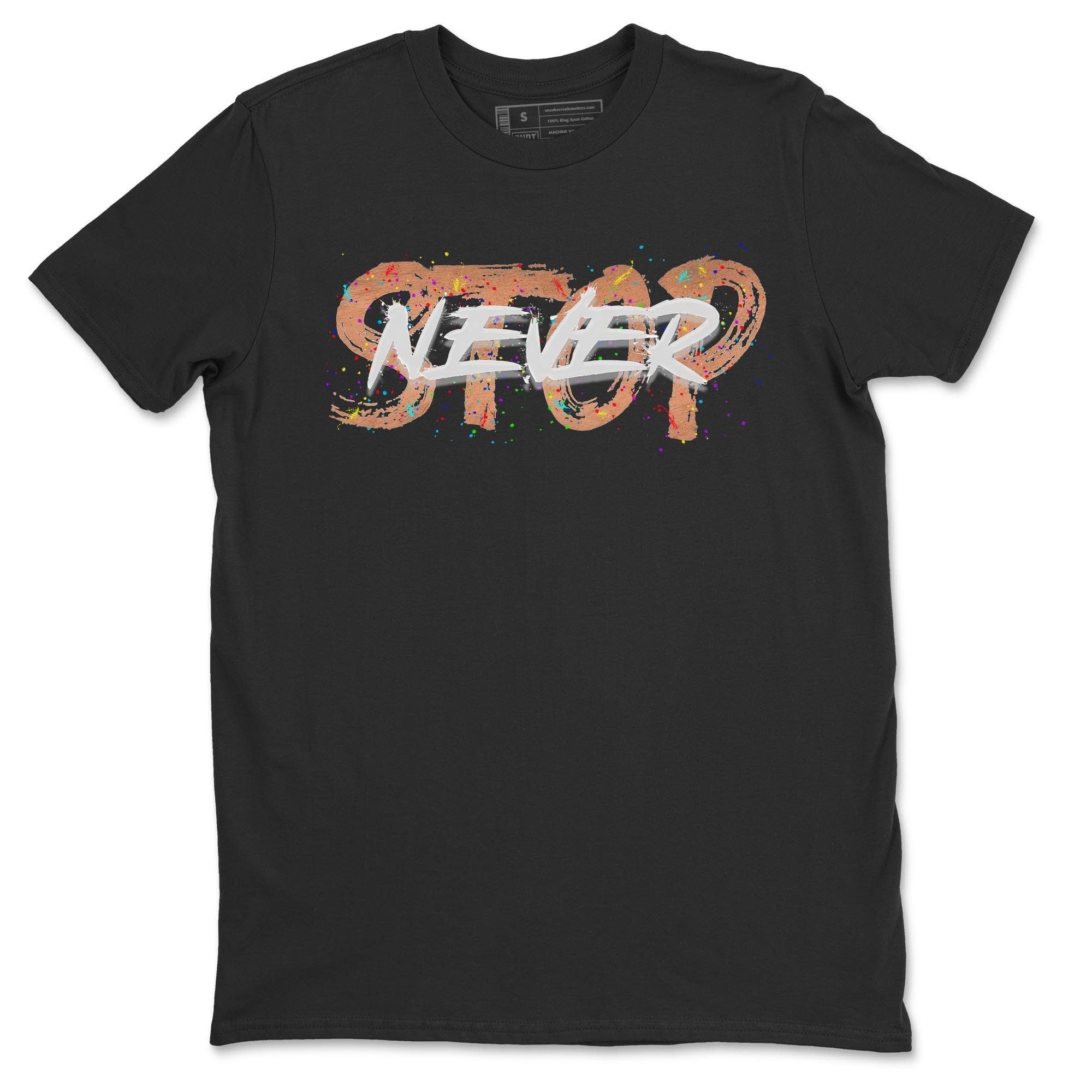 Never Stop Unisex Tops - Air Jordan 1 Brushstroke
