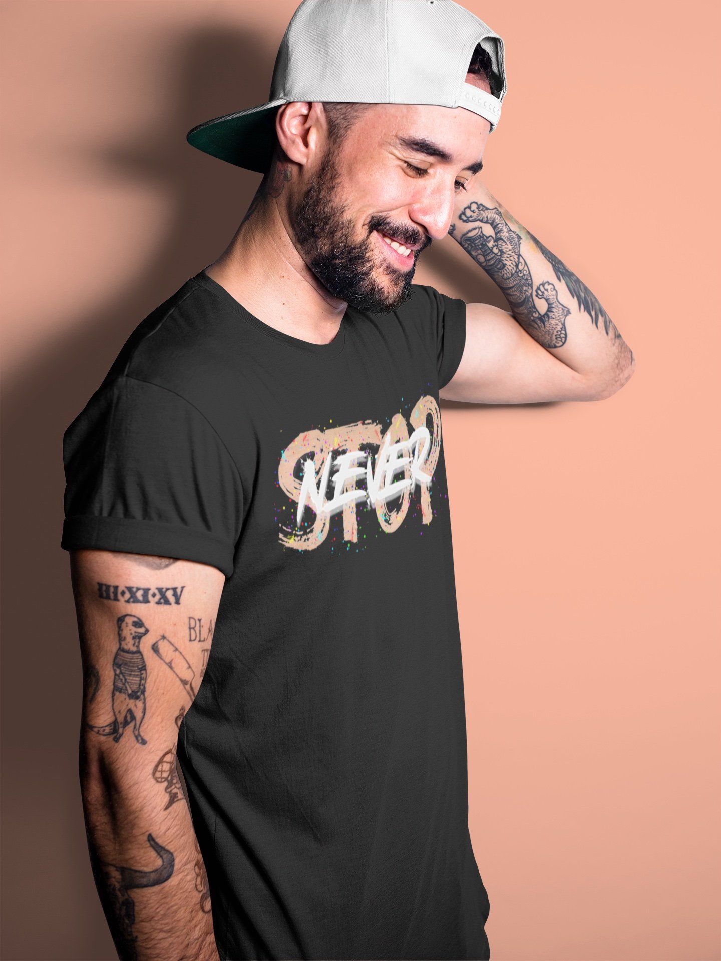 Never Stop Unisex Tops - Air Jordan 1 Brushstroke